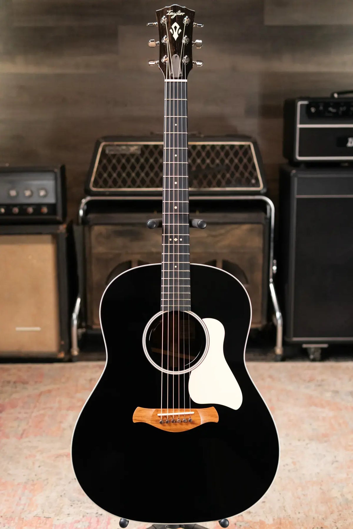 Taylor Gold Label 717e Grand Pacific Acoustic/Electric Guitar - Blacktop with Hardshell Case - Demo