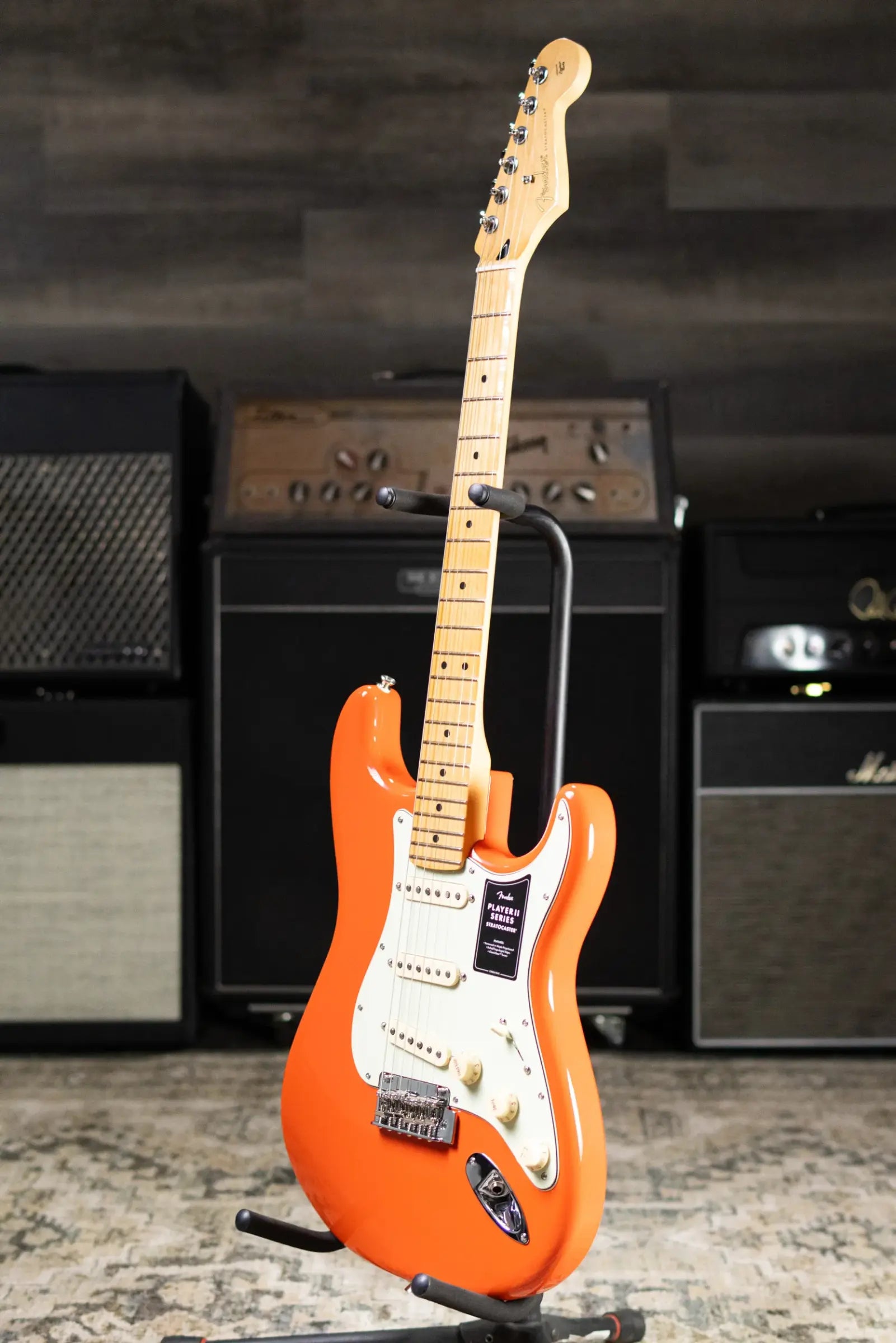 Fender Player II Stratocaster Electric Guitar - Rallye Orange
