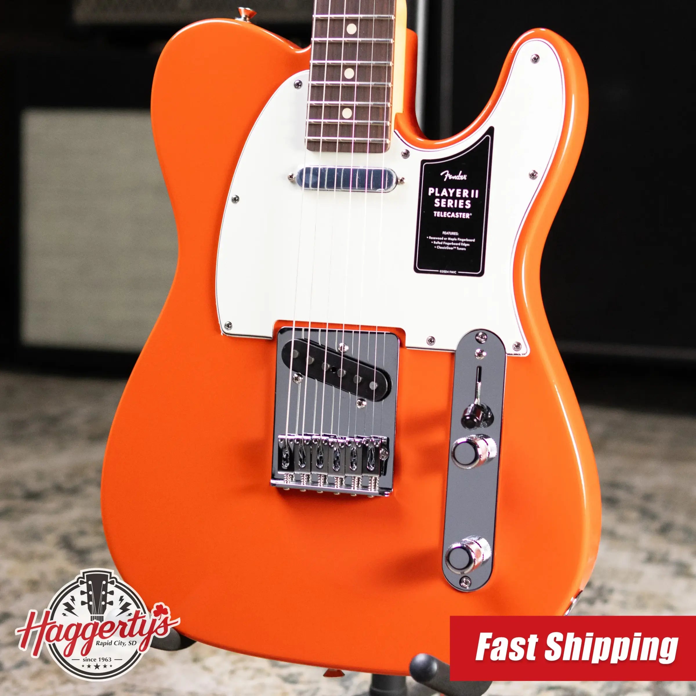 Fender Player II Telecaster Electric Guitar - Rallye Orange