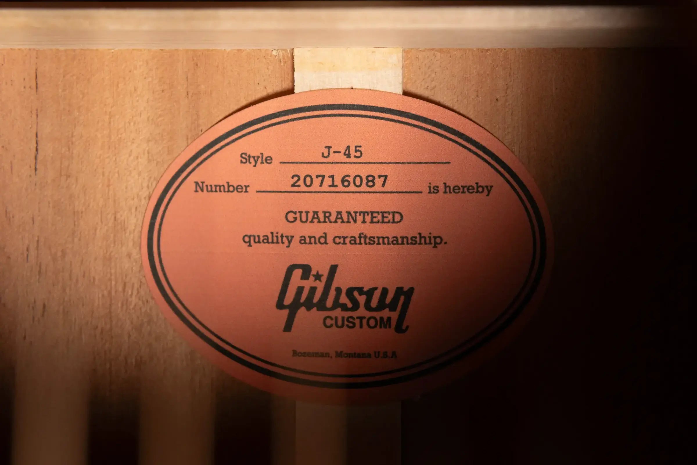 Gibson J-45 Anniversary Limited Edition Acoustic/Electric Guitar - Cremona Burst with Hardshell Case