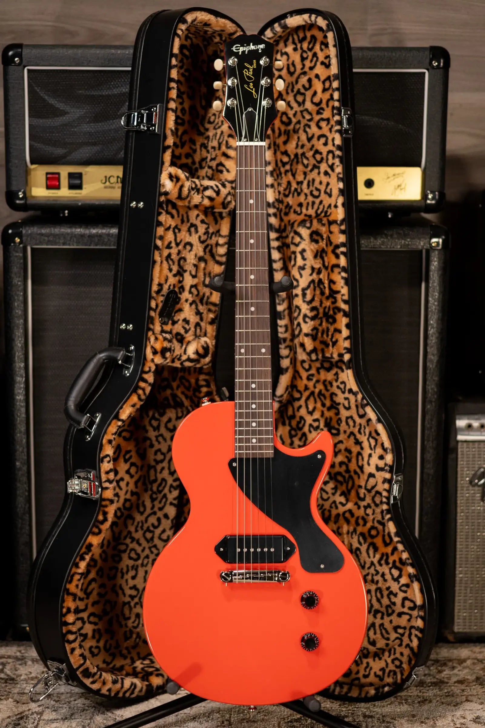 Epiphone Billie Joe Armstrong Les Paul Junior Electric Guitar - Radiant Red