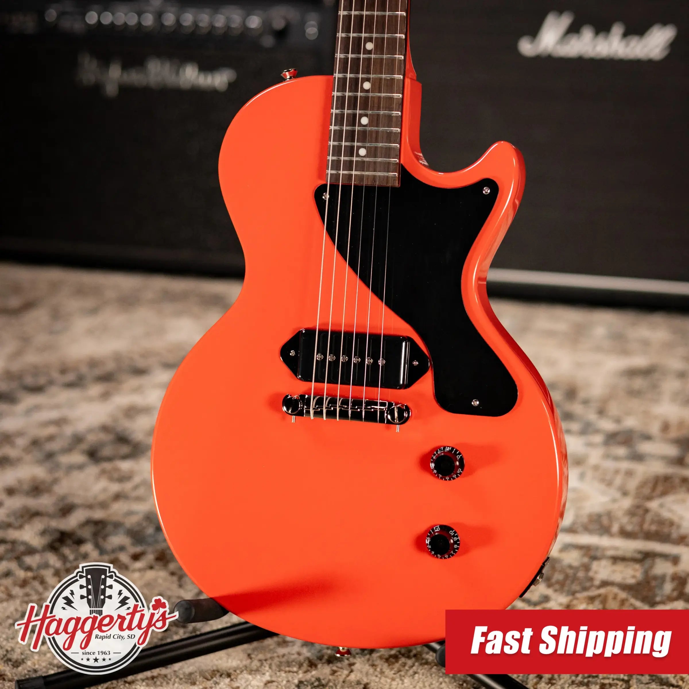 Epiphone Billie Joe Armstrong Les Paul Junior Electric Guitar - Radiant Red