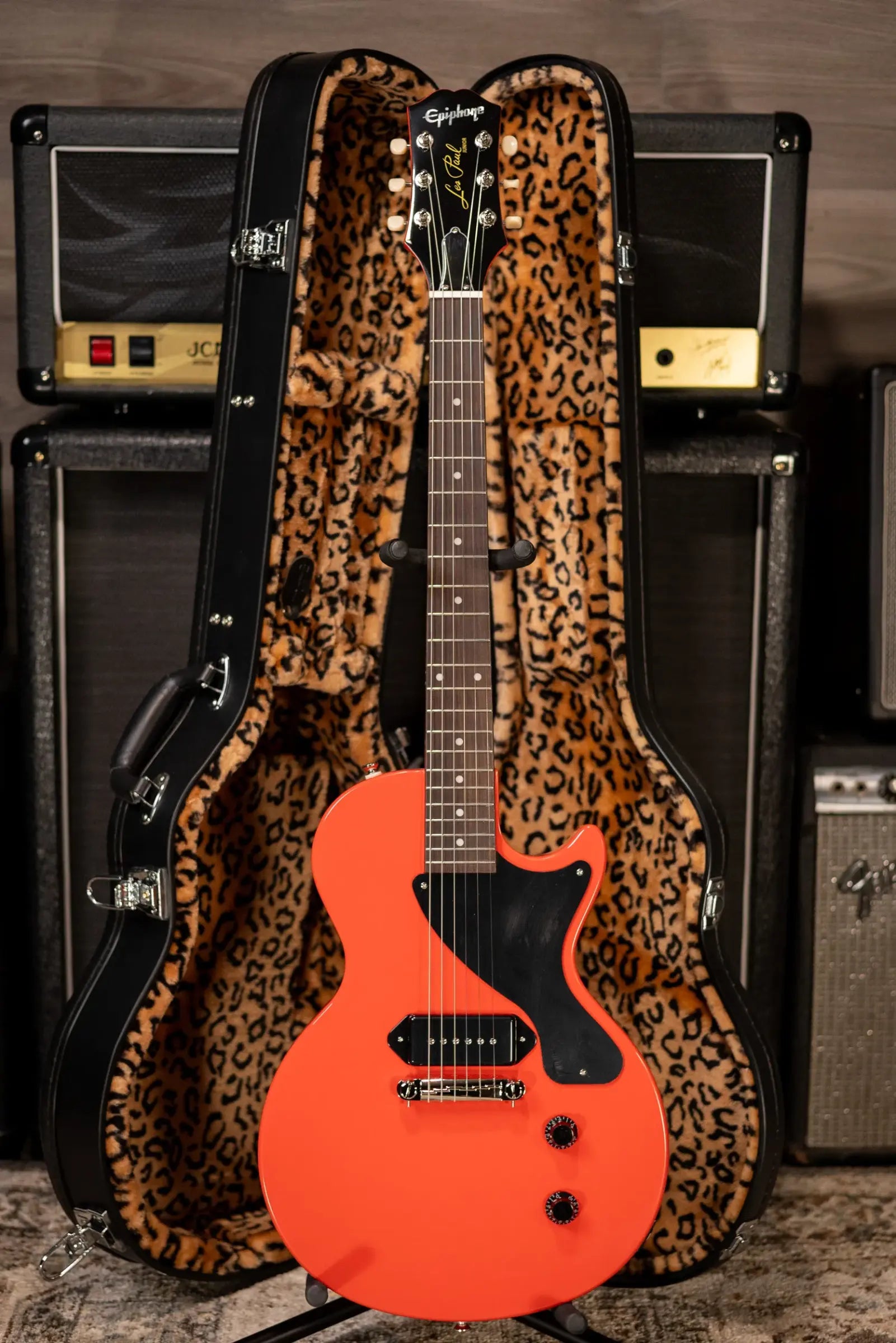 Epiphone Billie Joe Armstrong Les Paul Junior Electric Guitar - Radiant Red