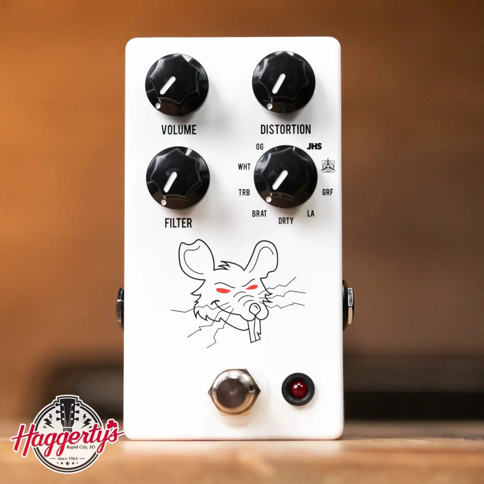 EMBARGO 8 19 new JHS Packrat White Distortion haggertys 01