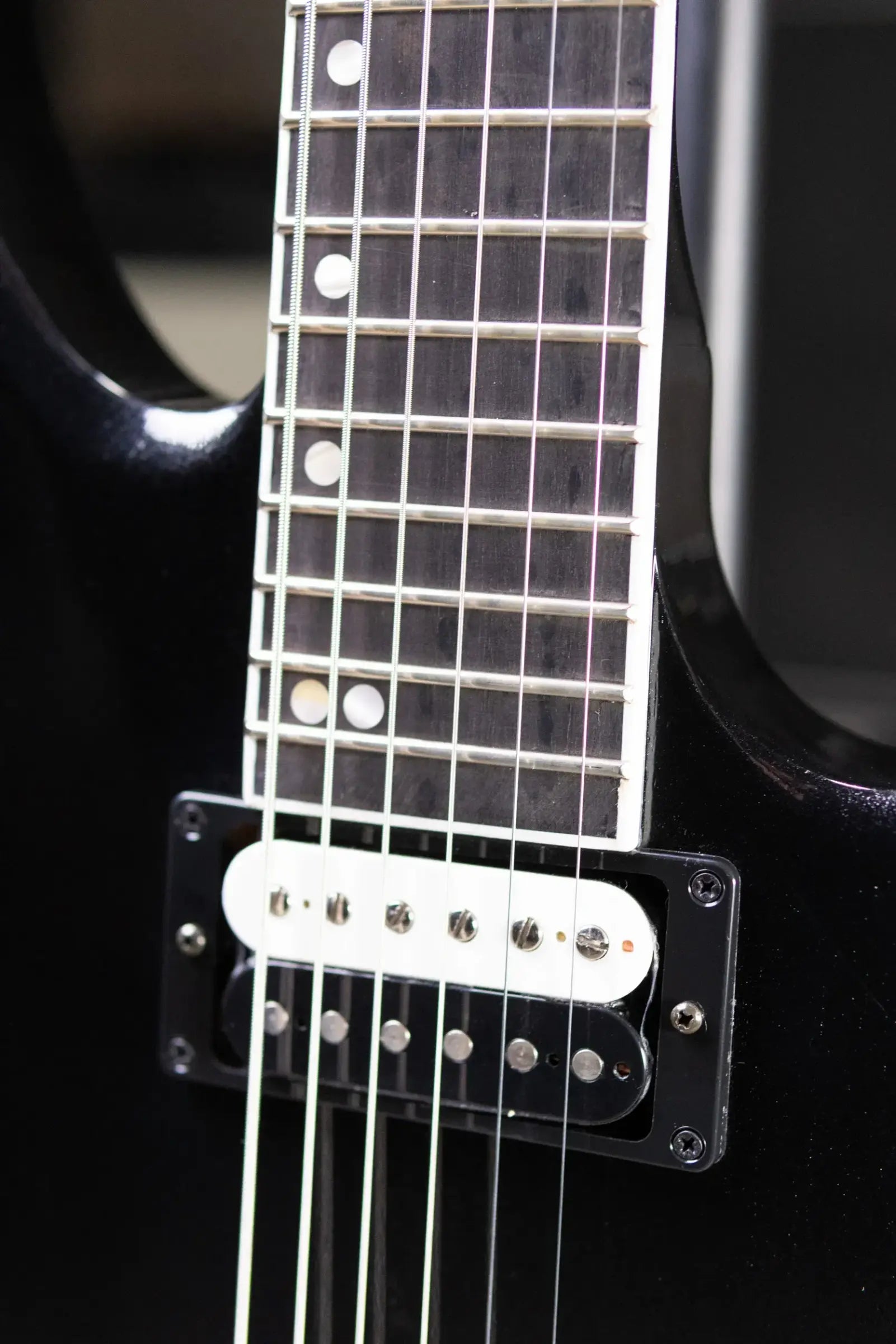 Gibson Victory Baritone Electric Guitar - Graphite Metallic with Hardshell Case