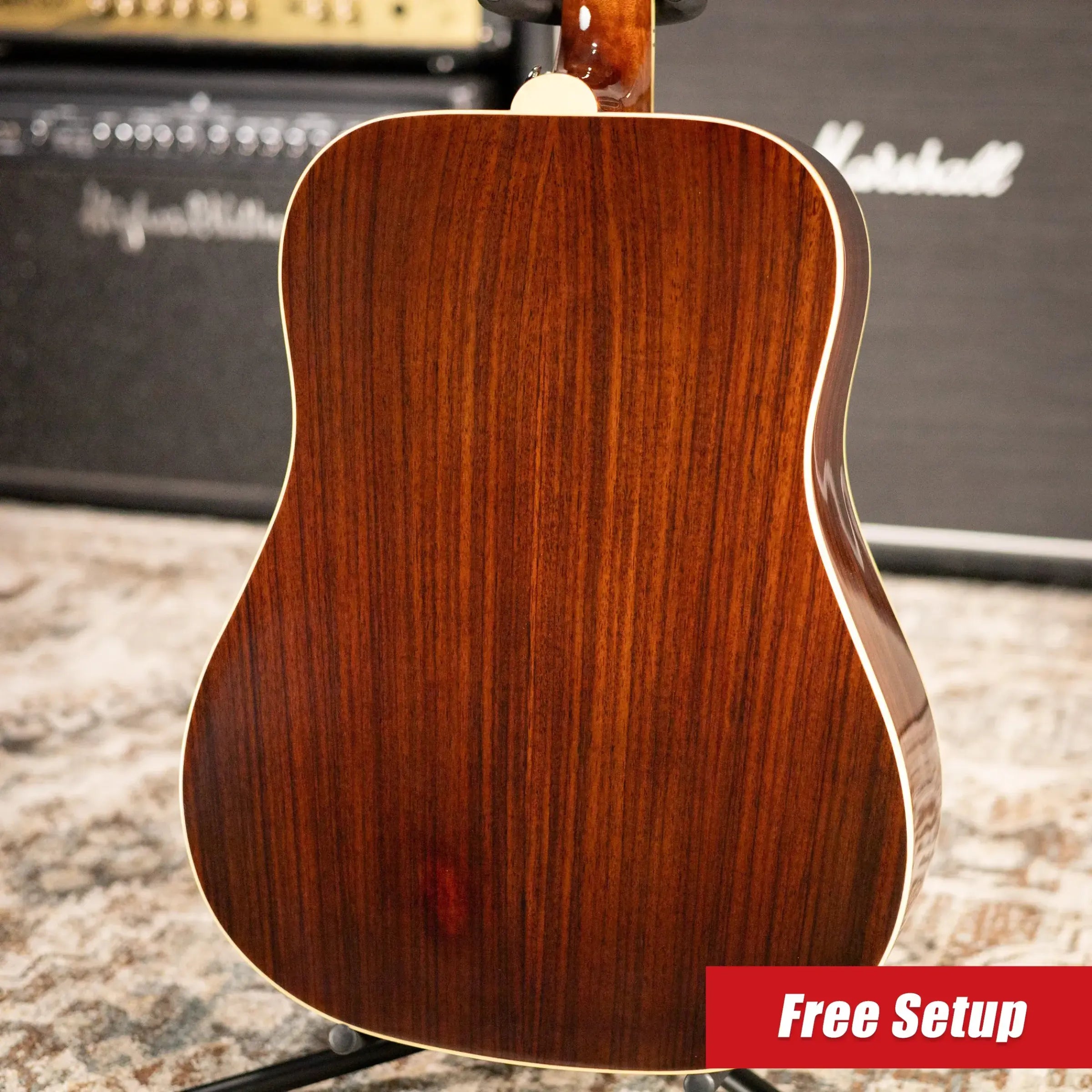 Epiphone Marcus King Signature El Dorado Acoustic/Electric Guitar - Natural with Hardshell Case