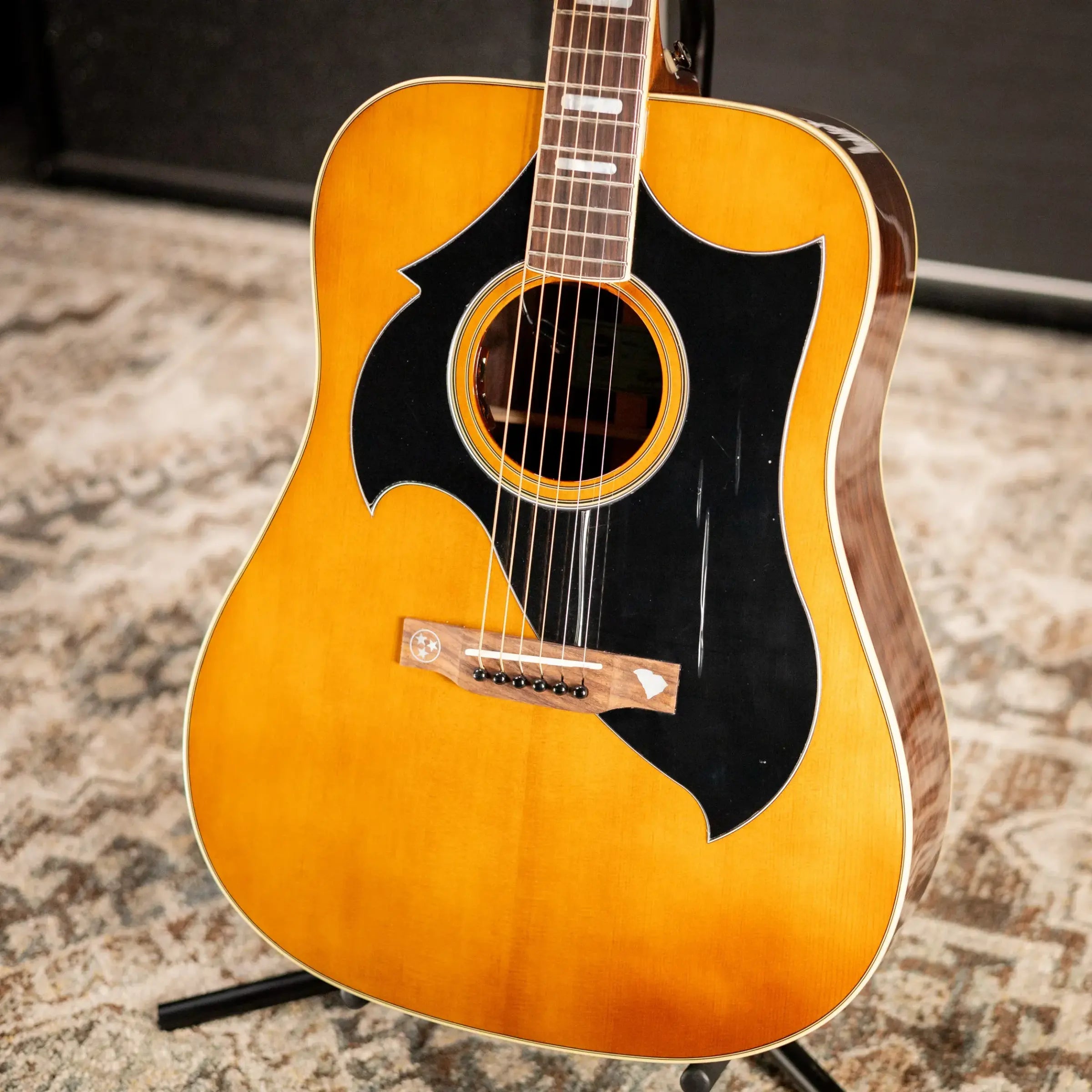 Epiphone Marcus King Signature El Dorado Acoustic/Electric Guitar - Natural with Hardshell Case