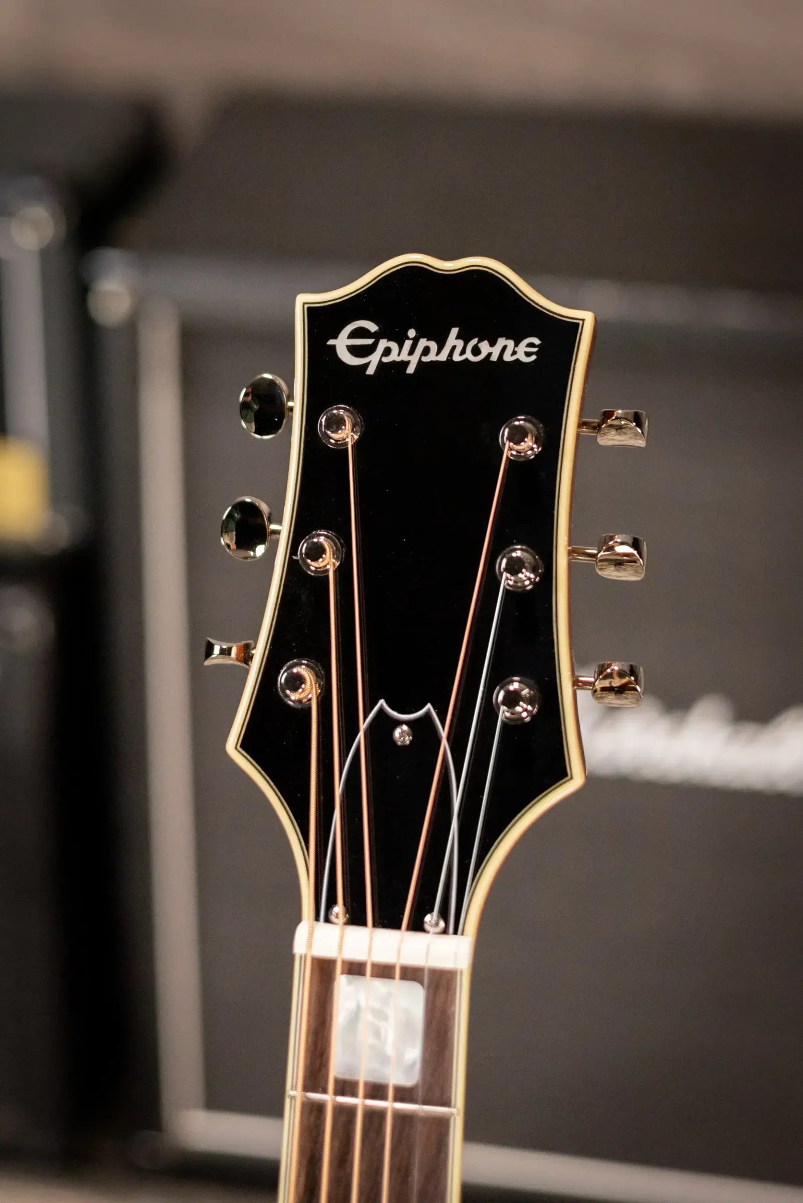 Epiphone Marcus King Signature El Dorado Acoustic/Electric Guitar - Natural with Hardshell Case