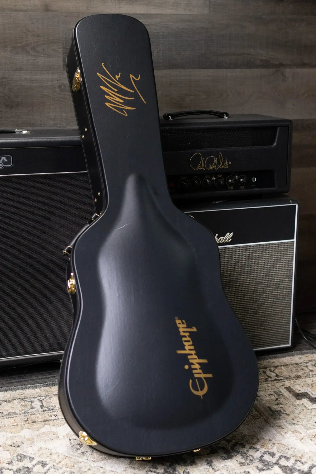 Epiphone Marcus King Signature El Dorado Acoustic/Electric Guitar - Natural with Hardshell Case