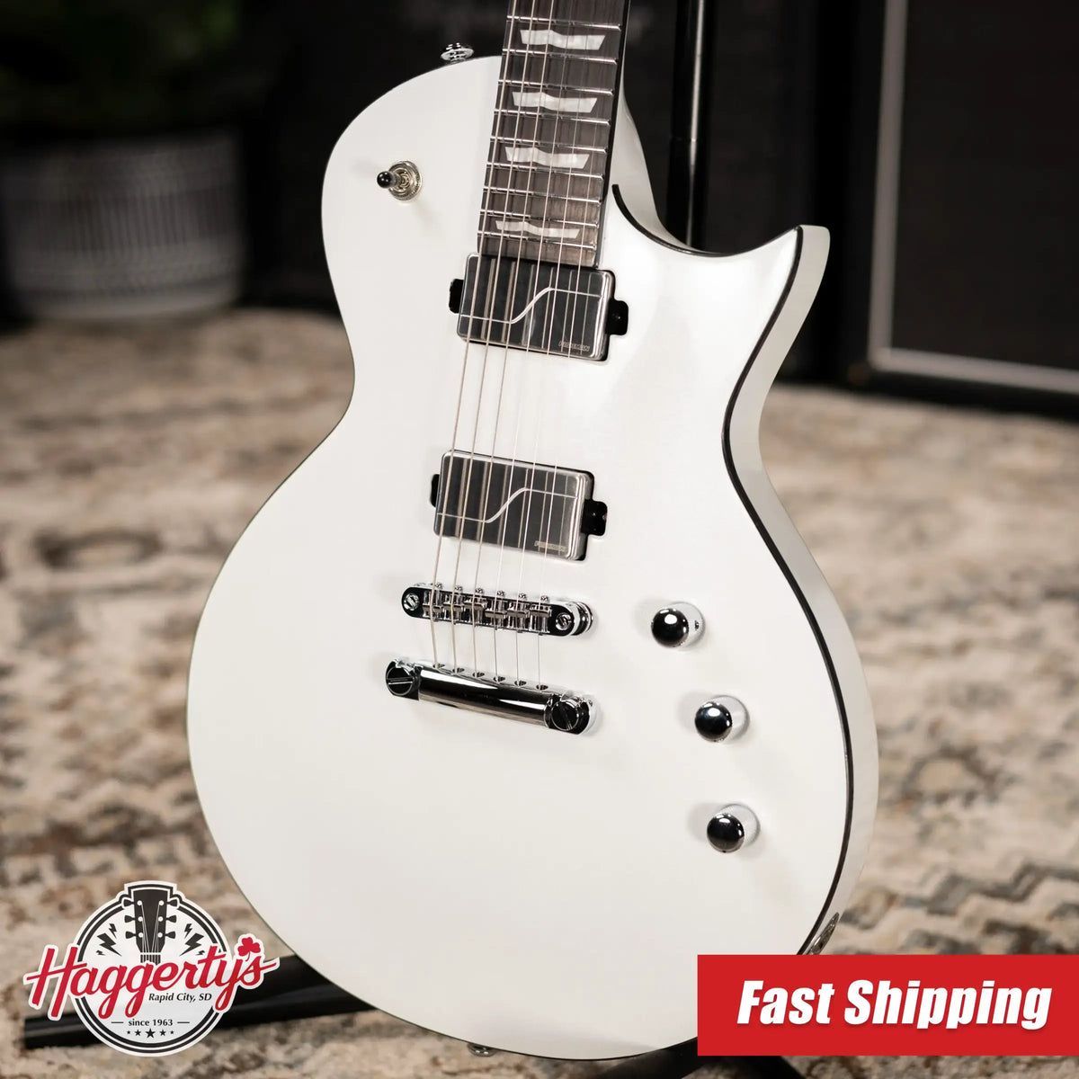 ESP LTD EC-1000 Electric Guitar - Pearl White
