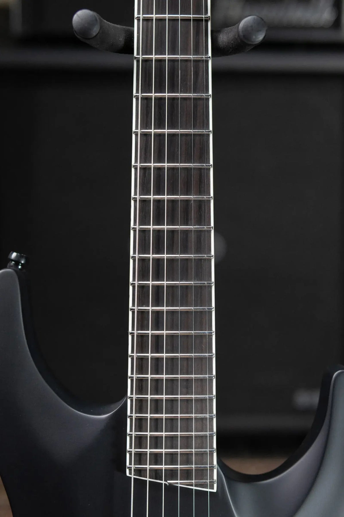 ESP LTD Mick Thomson MT-1 Electric Guitar - Black Satin with Hardshell Case
