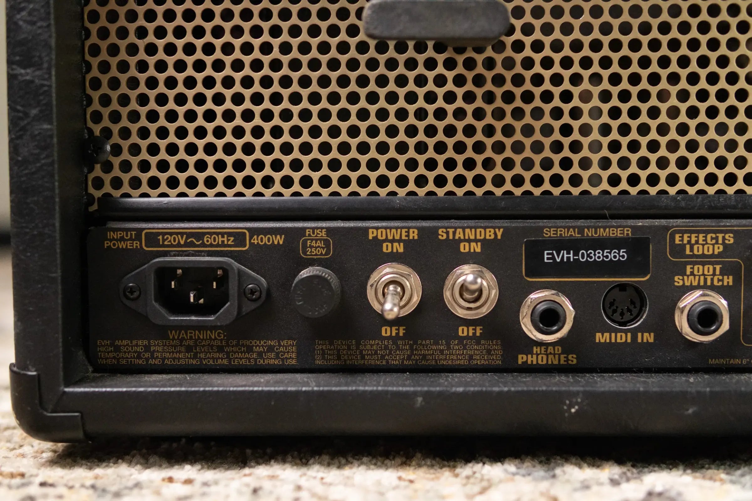 EVH 5150III 50W EL34 Guitar Amplifier Head with Footswitch - Used