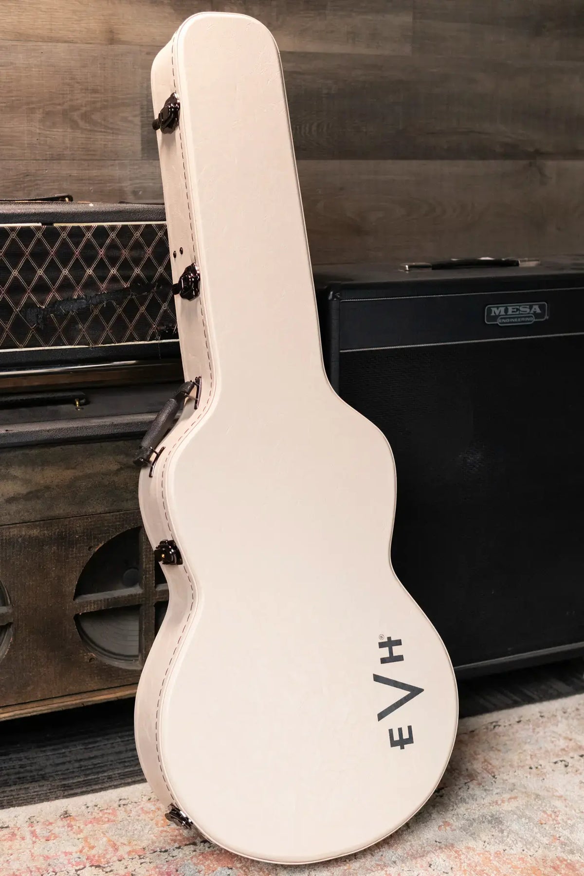 EVH Limited Edition SA-126 Special Semi-Hollow Electric Guitar - Satin Shell Pink with Ivory Case