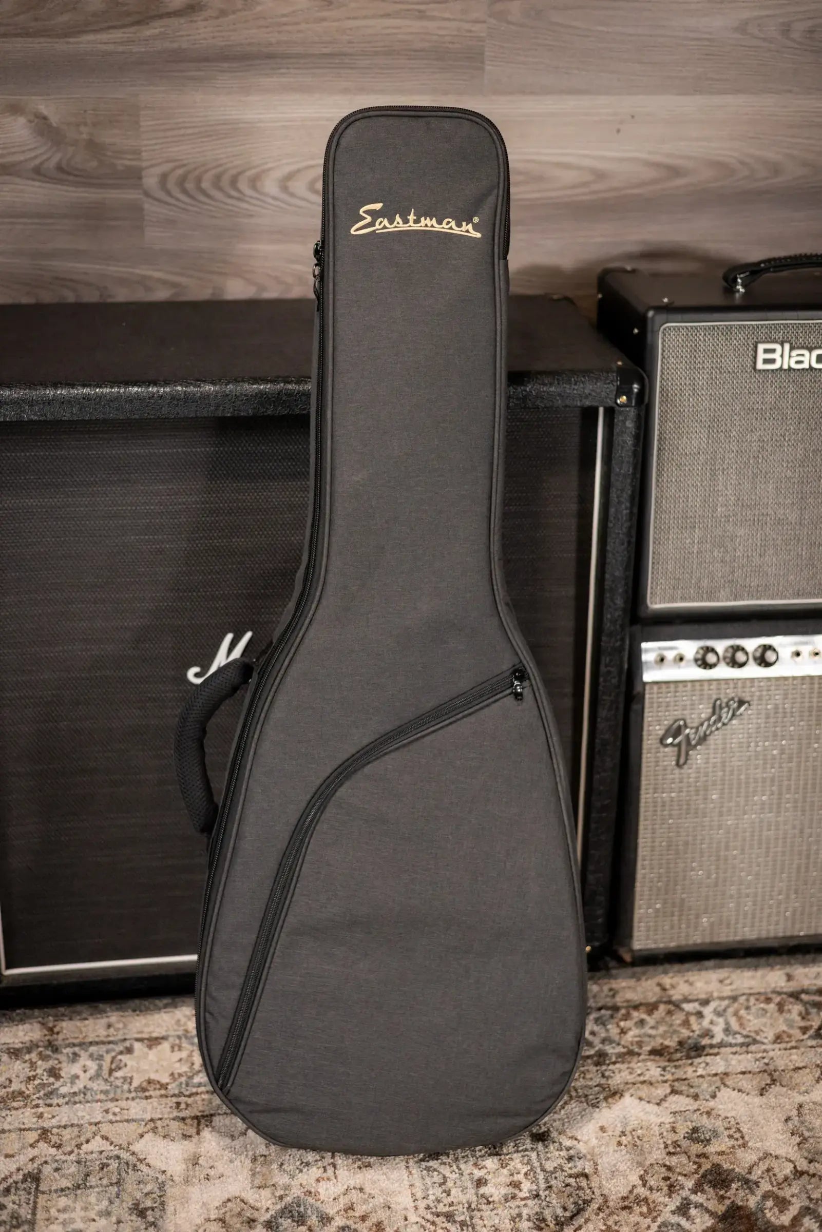 Eastman Fullertone SC '52 Electric Guitar - Moss Black with Gig Bag