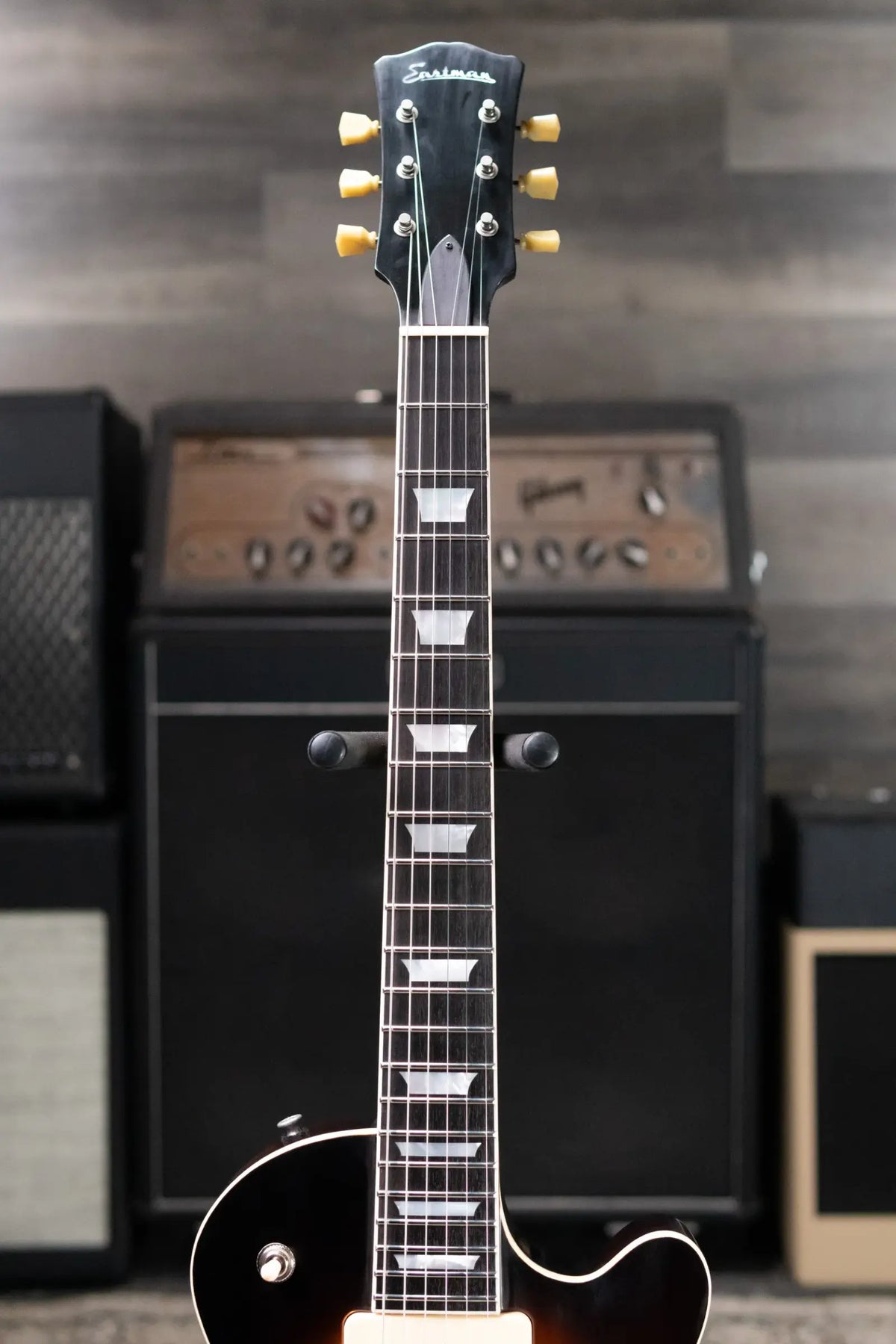 Eastman SB58/TV-LTD-SB Limited Edition Solid Body Electric Guitar - Sunburst with Hardshell Case