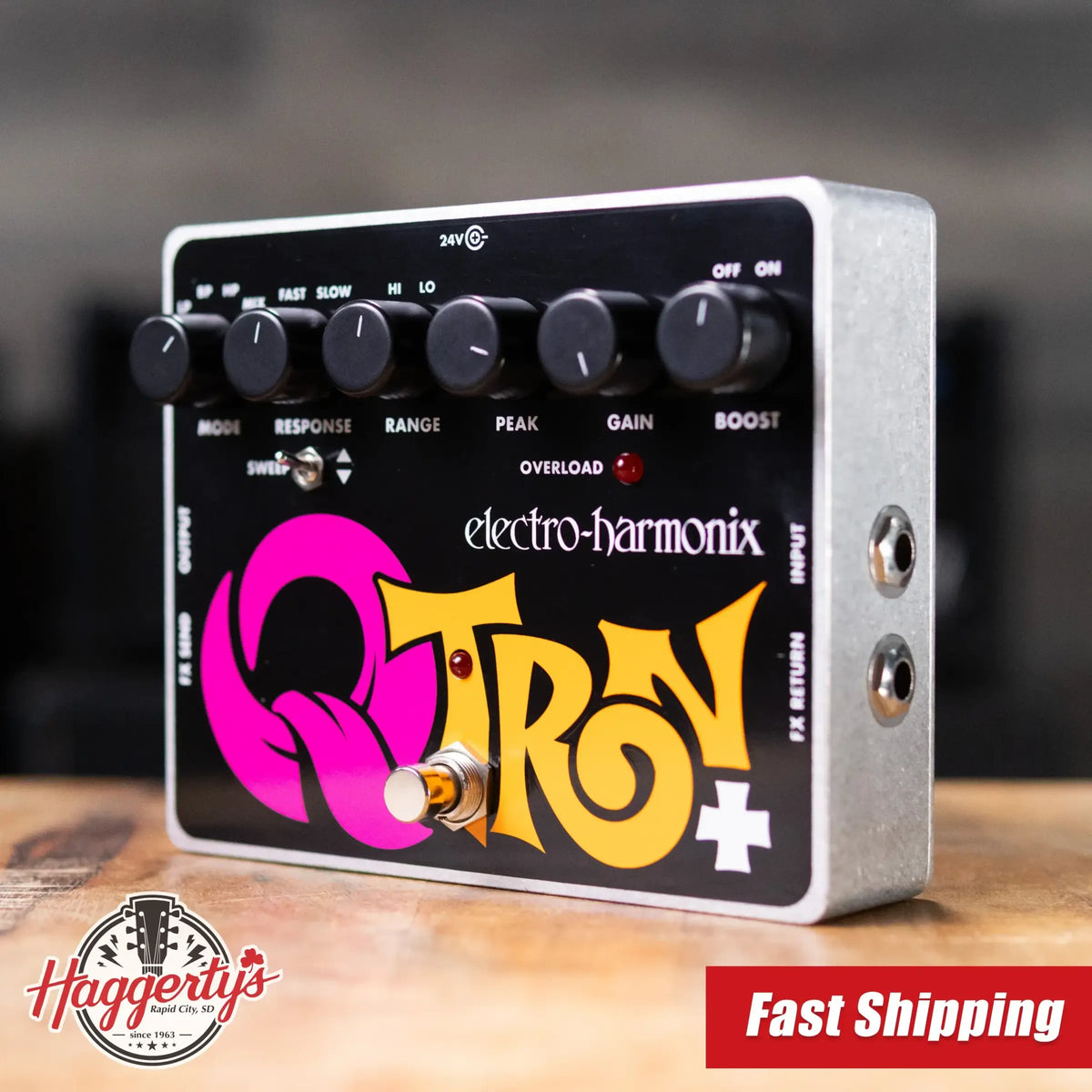 Electro-Harmonix Q-Tron Plus Envelope Filter Effect Pedal - Used
