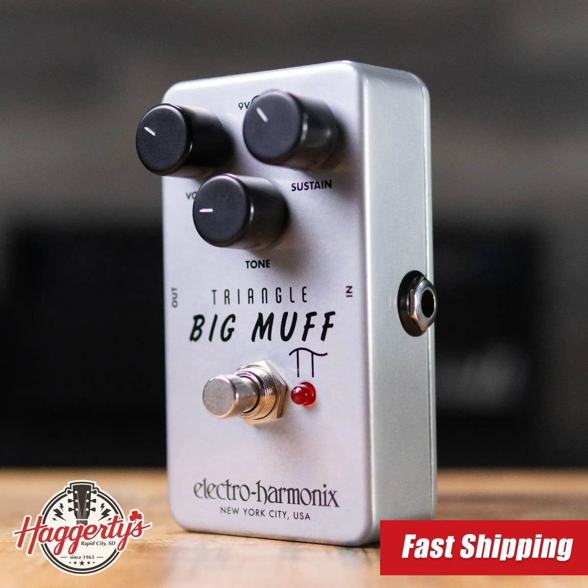 Electro-Harmonix Triangle Big Muff Pi Fuzz Effect Pedal - Used