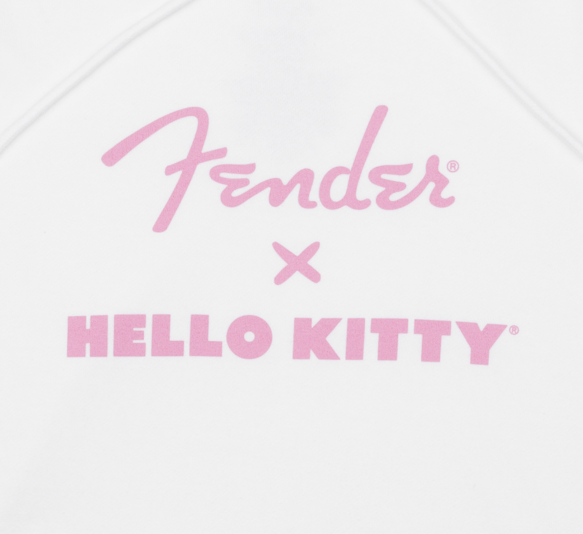 Fender x Hello Kitty Logo Hoodie - White - XL