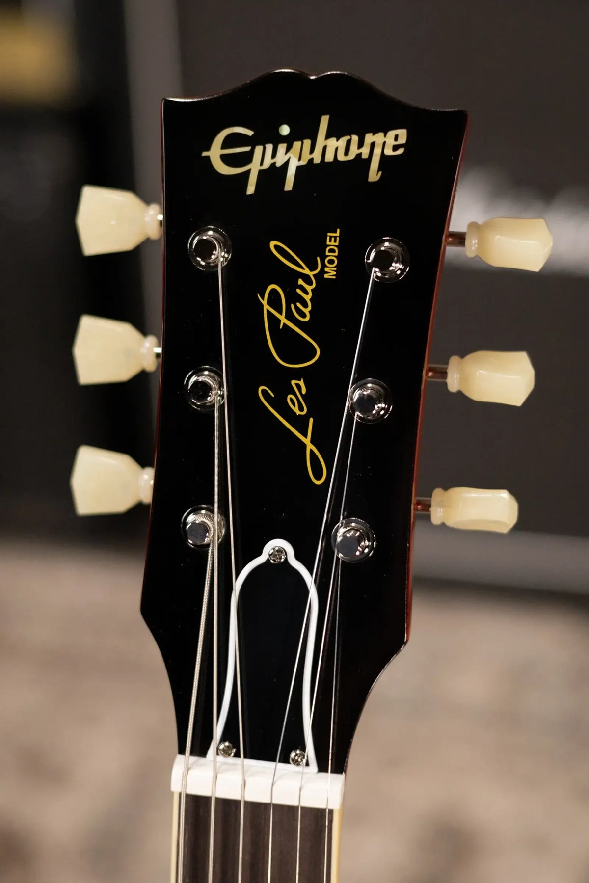 Epiphone 1959 Les Paul Standard Reissue Electric Guitar - Golden Poppy Burst with Hardshell Case