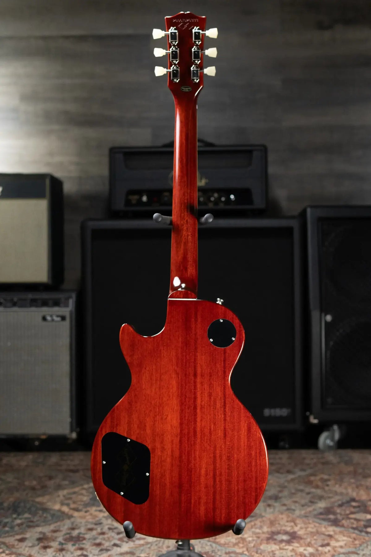 Epiphone 1959 Les Paul Standard Reissue Electric Guitar - Golden Poppy Burst with Hardshell Case