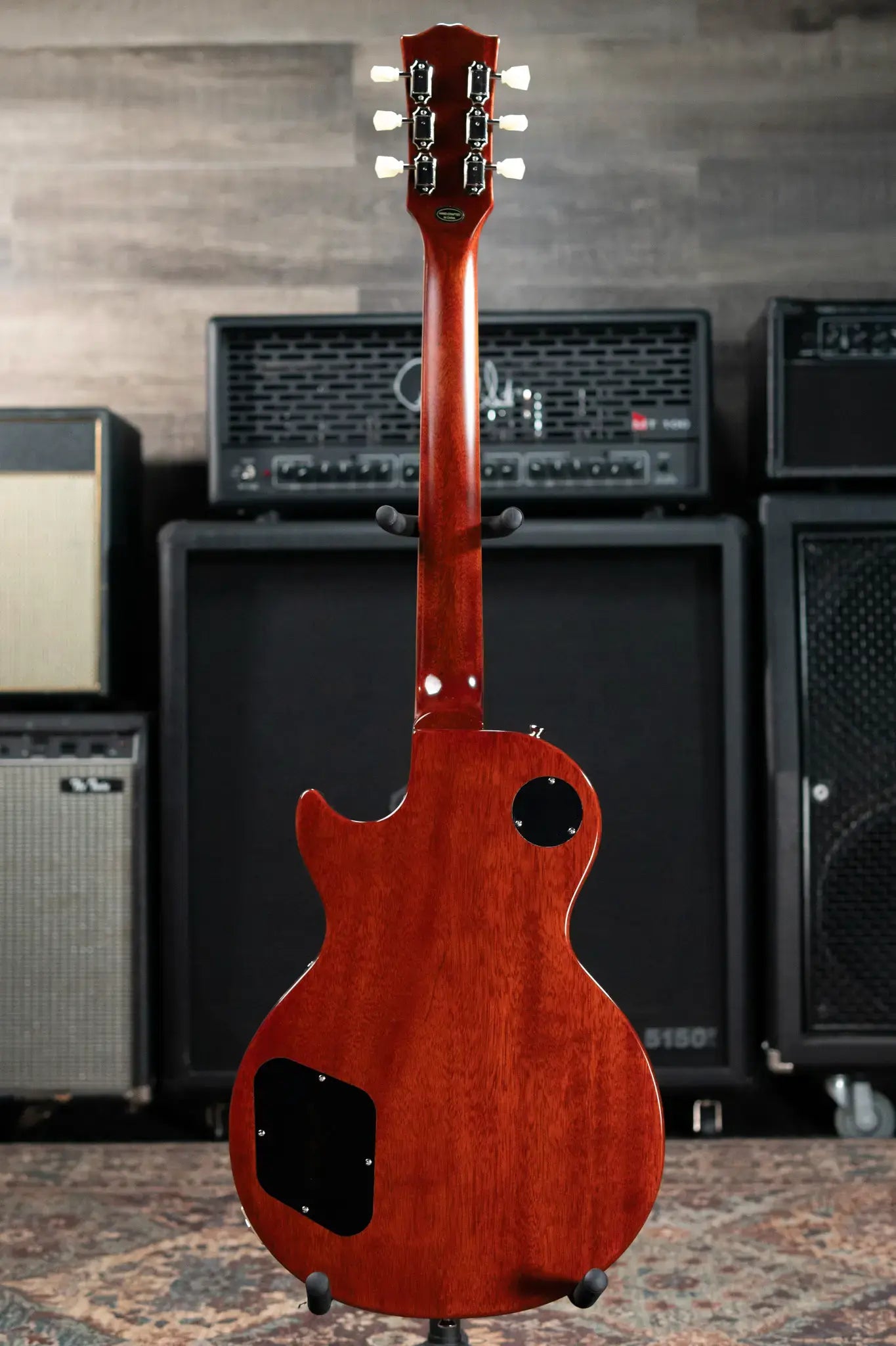 Epiphone 1959 Les Paul Standard Reissue Electric Guitar - Washed Bourbon Burst with Hardshell Case