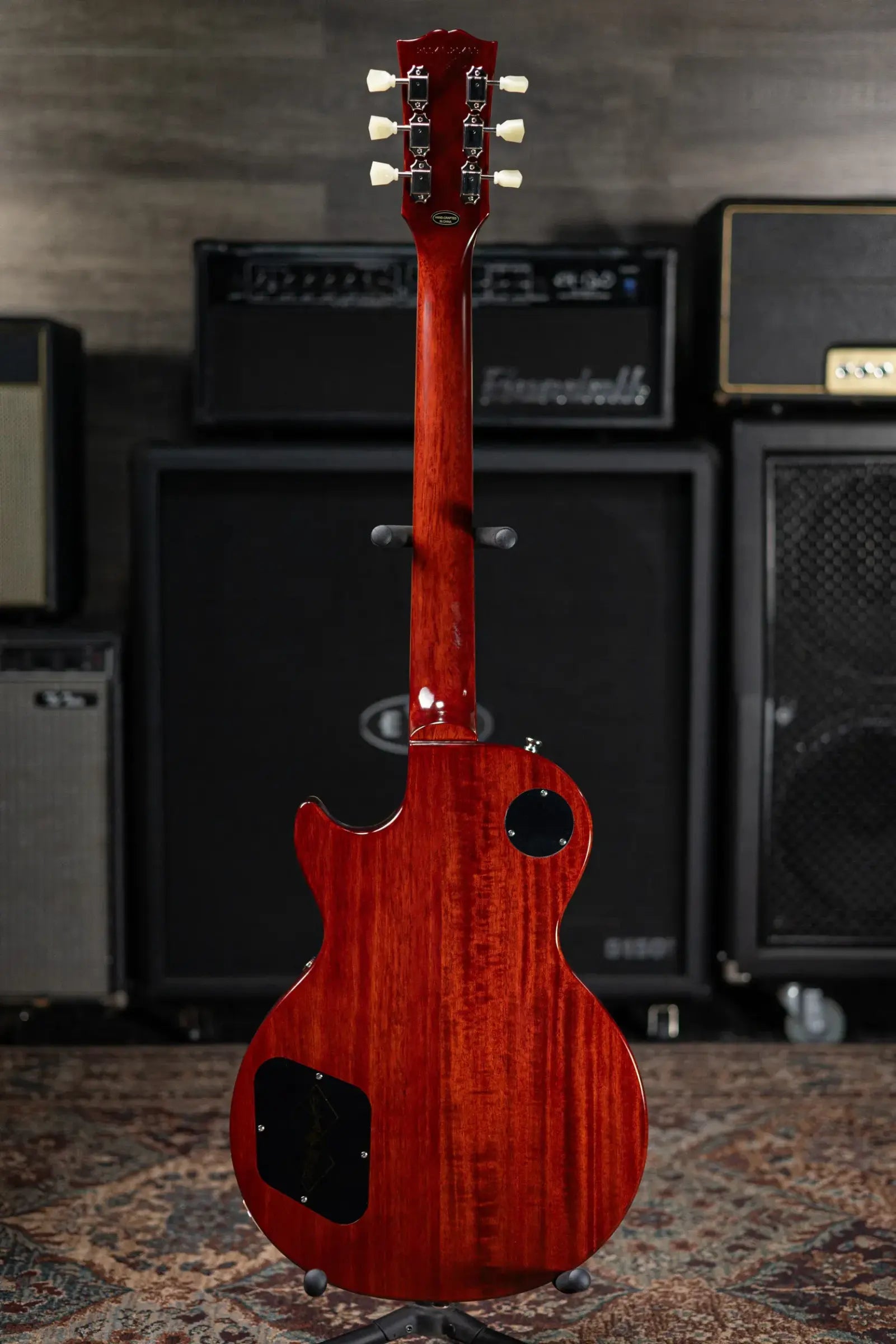 Epiphone 1959 Les Paul Standard Reissue Electric Guitar - Washed Bourbon Burst with Hardshell Case