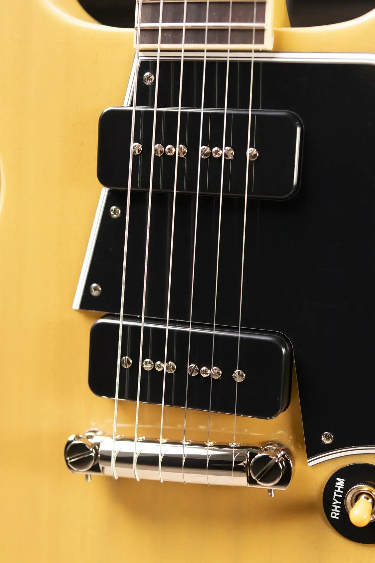 Epiphone 1960 Les Paul Special Double Cut Reissue Electric Guitar - TV Yellow with Hardshell Case