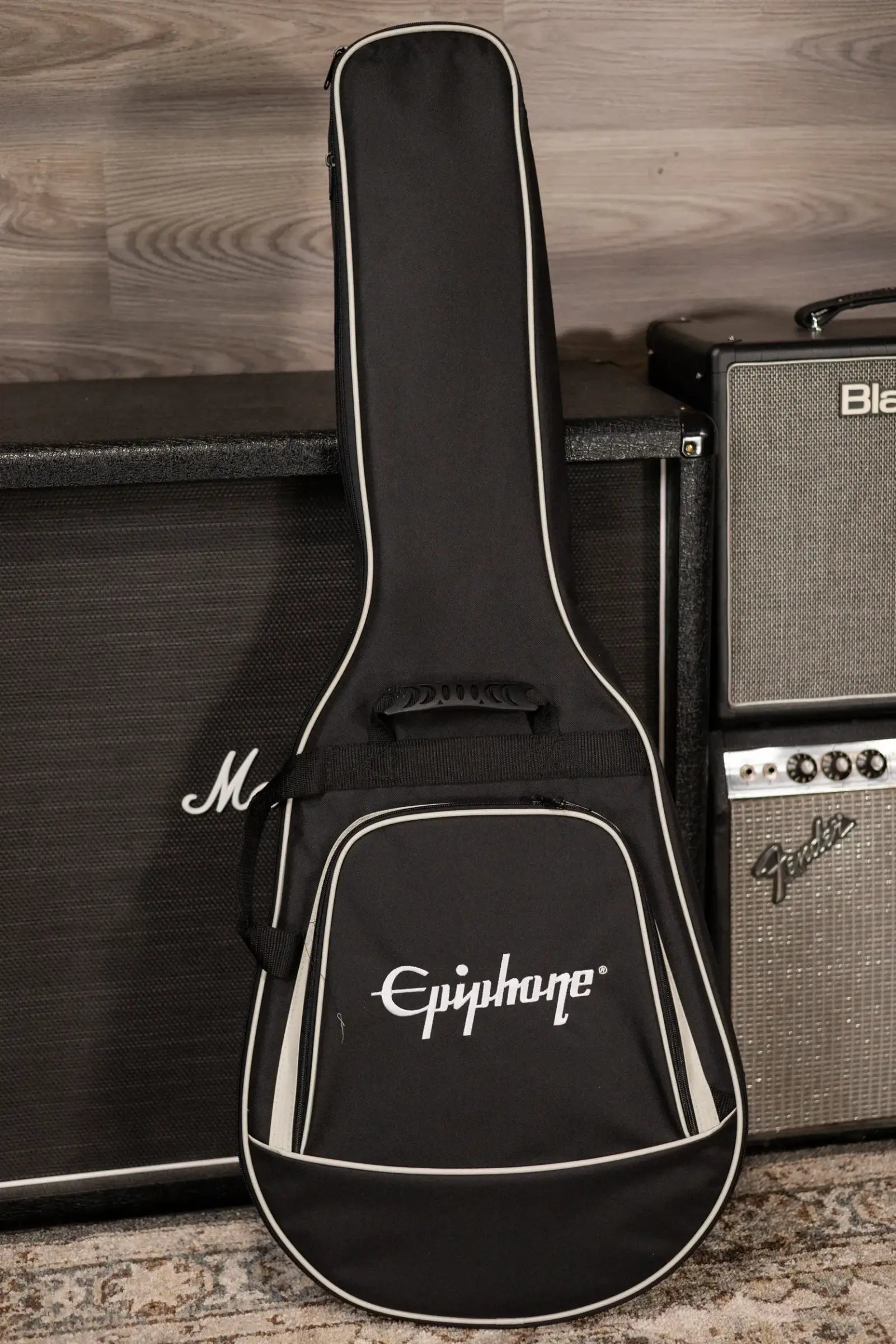 Epiphone ES-345 Semi-Hollow Electric Guitar - Triburst with Gig Bag