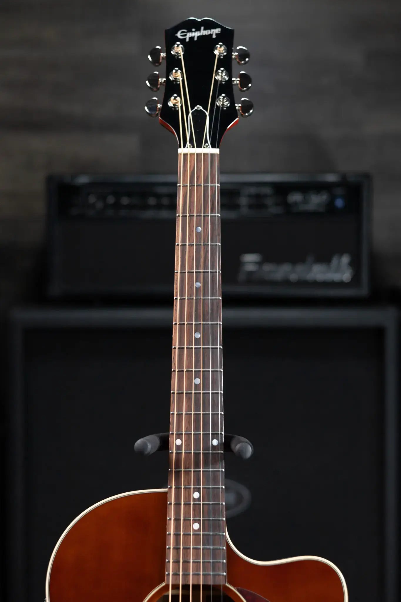 Epiphone J-45 Standard EC Acoustic/Electric Guitar - Honeyburst with Gig Bag