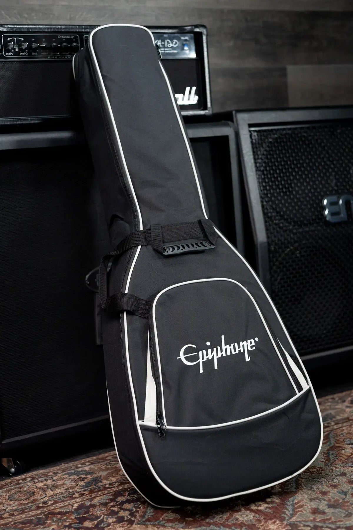Epiphone J-45 Standard EC Acoustic/Electric Guitar - Honeyburst with Gig Bag