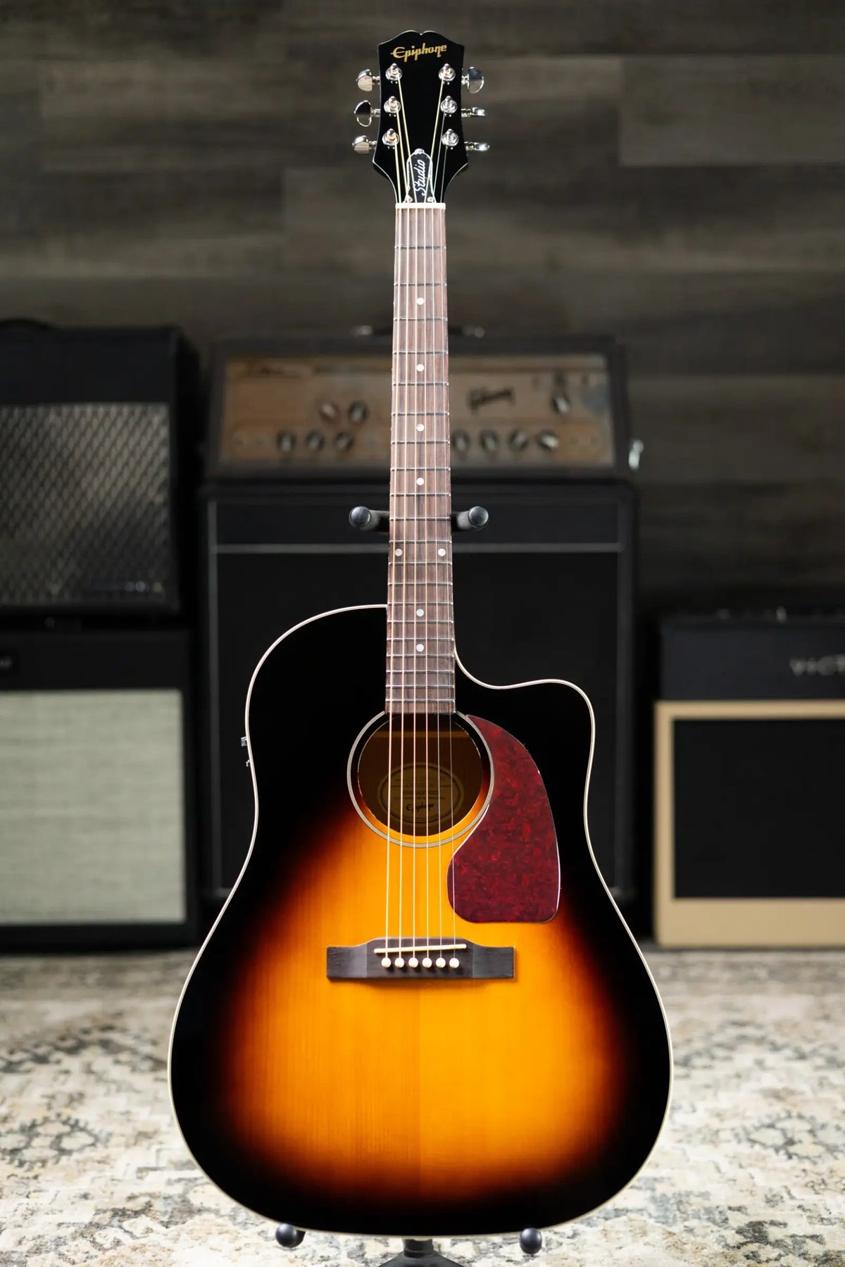 Epiphone J-45 Studio EC Acoustic/Electric Guitar