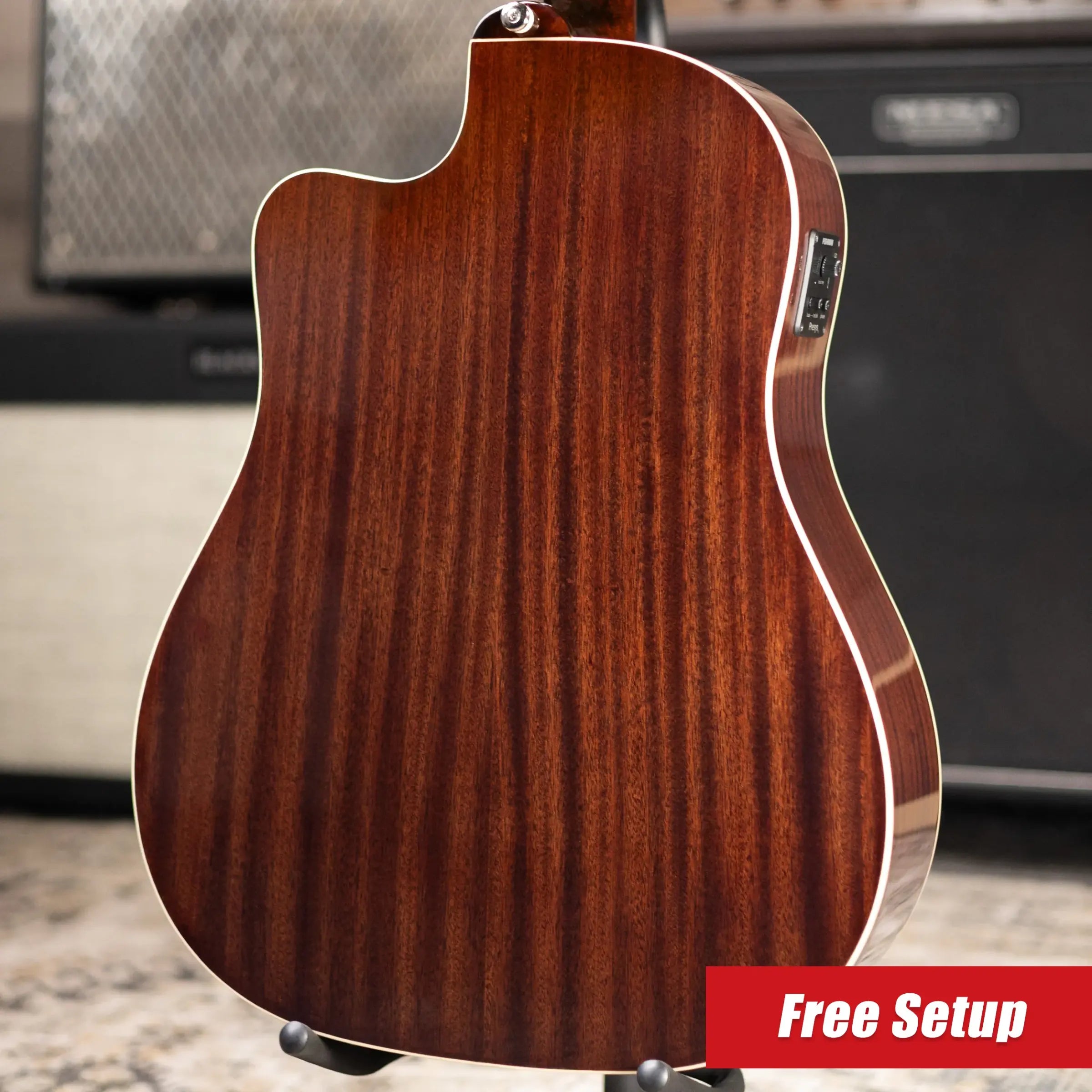 Epiphone J-45 Studio EC Acoustic/Electric Guitar - Antique Natural