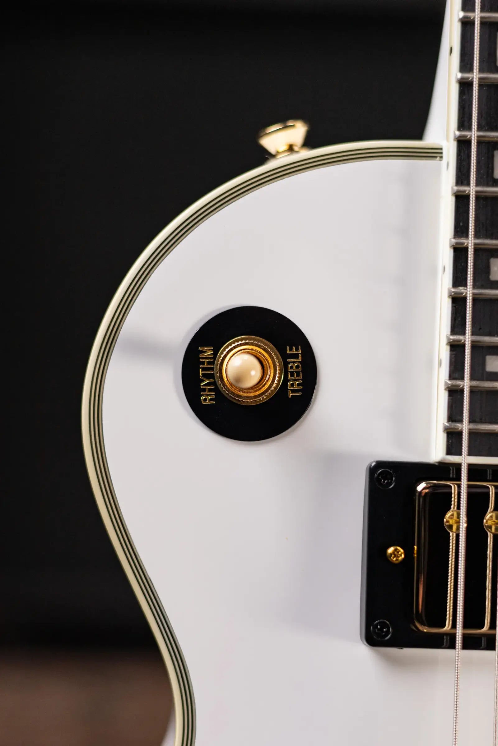 Epiphone Les Paul Custom Electric Guitar - Alpine White with Gig Bag