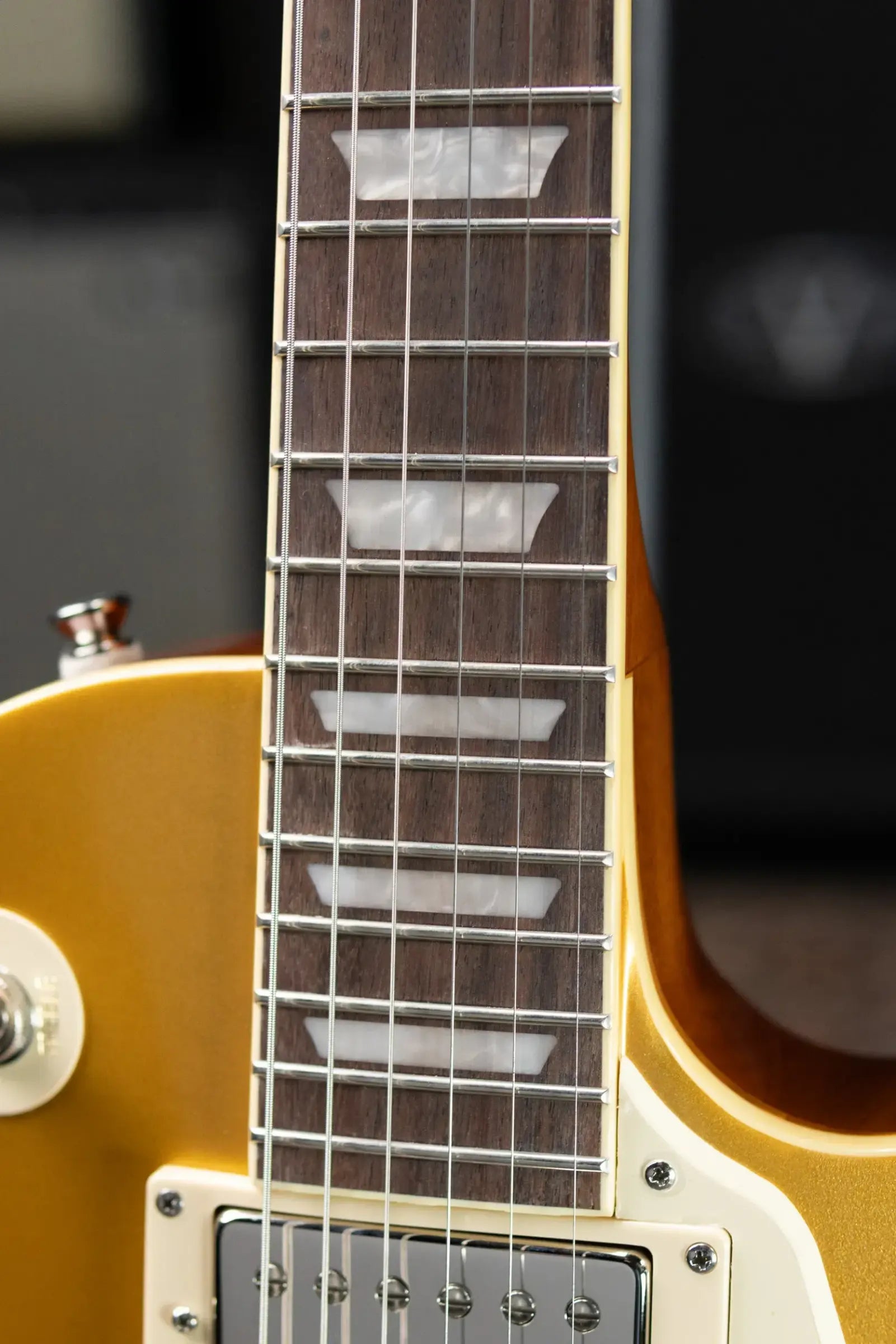 Epiphone Les Paul Standard 50s Electric Guitar - Goldtop with Gig Bag