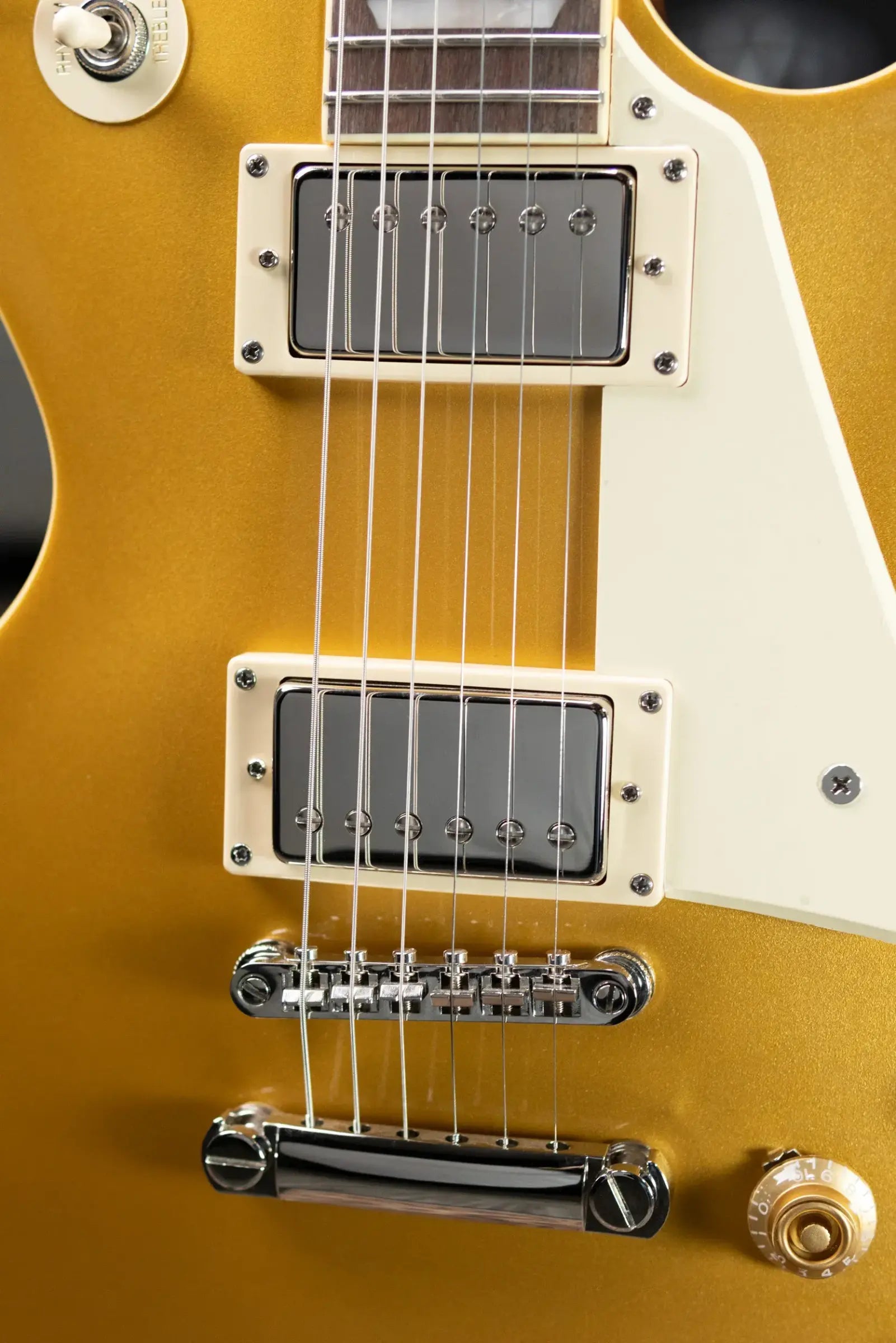 Epiphone Les Paul Standard 50s Electric Guitar - Goldtop with Gig Bag