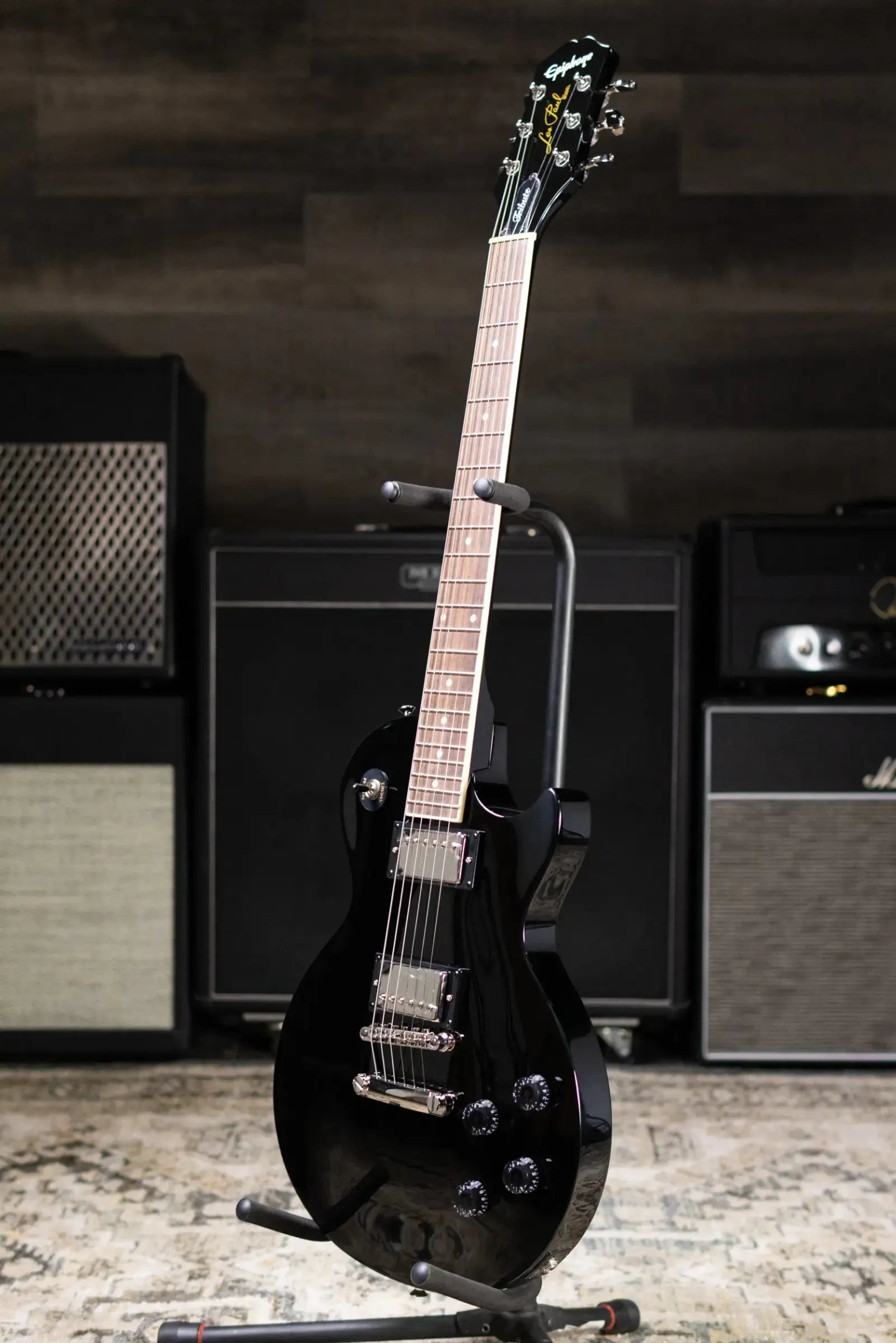 Epiphone Les Paul Tribute E1 Electric Guitar - Ebony