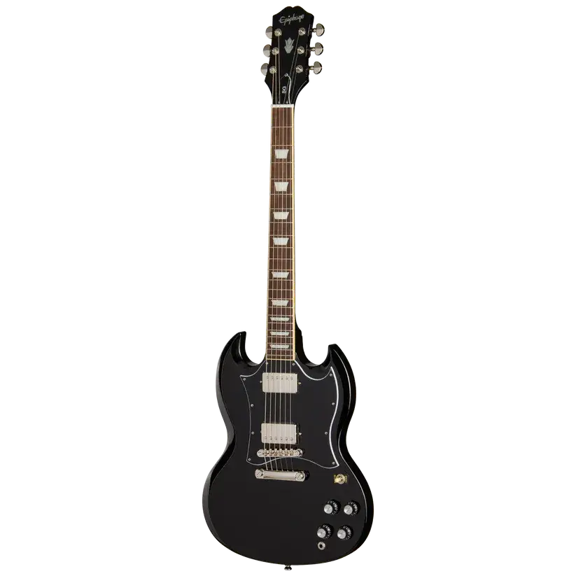 Epiphone SG Standard Electric Guitar - Ebony with Gig Bag