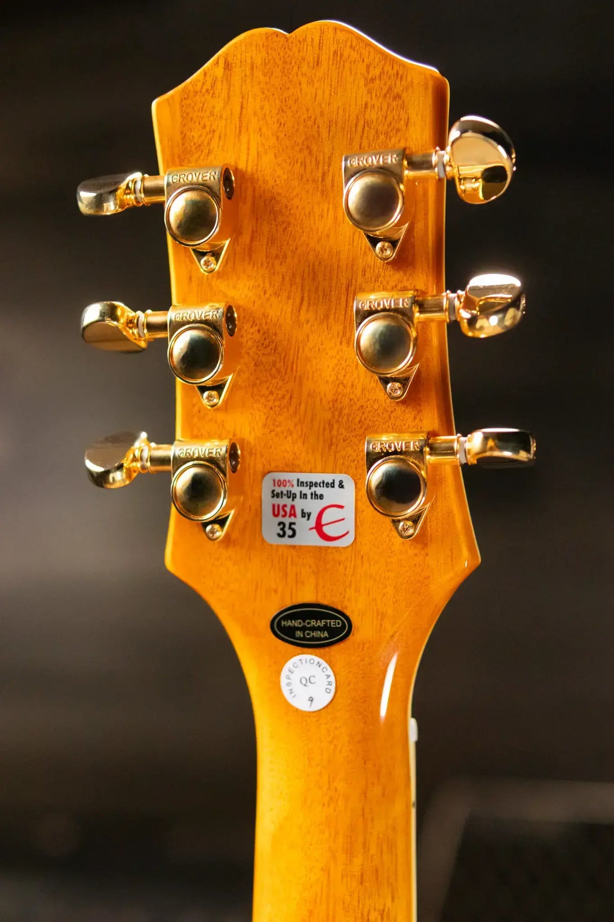 Epiphone Sheraton Semi-Hollow Electric Guitar - Natural with Gig Bag - Demo