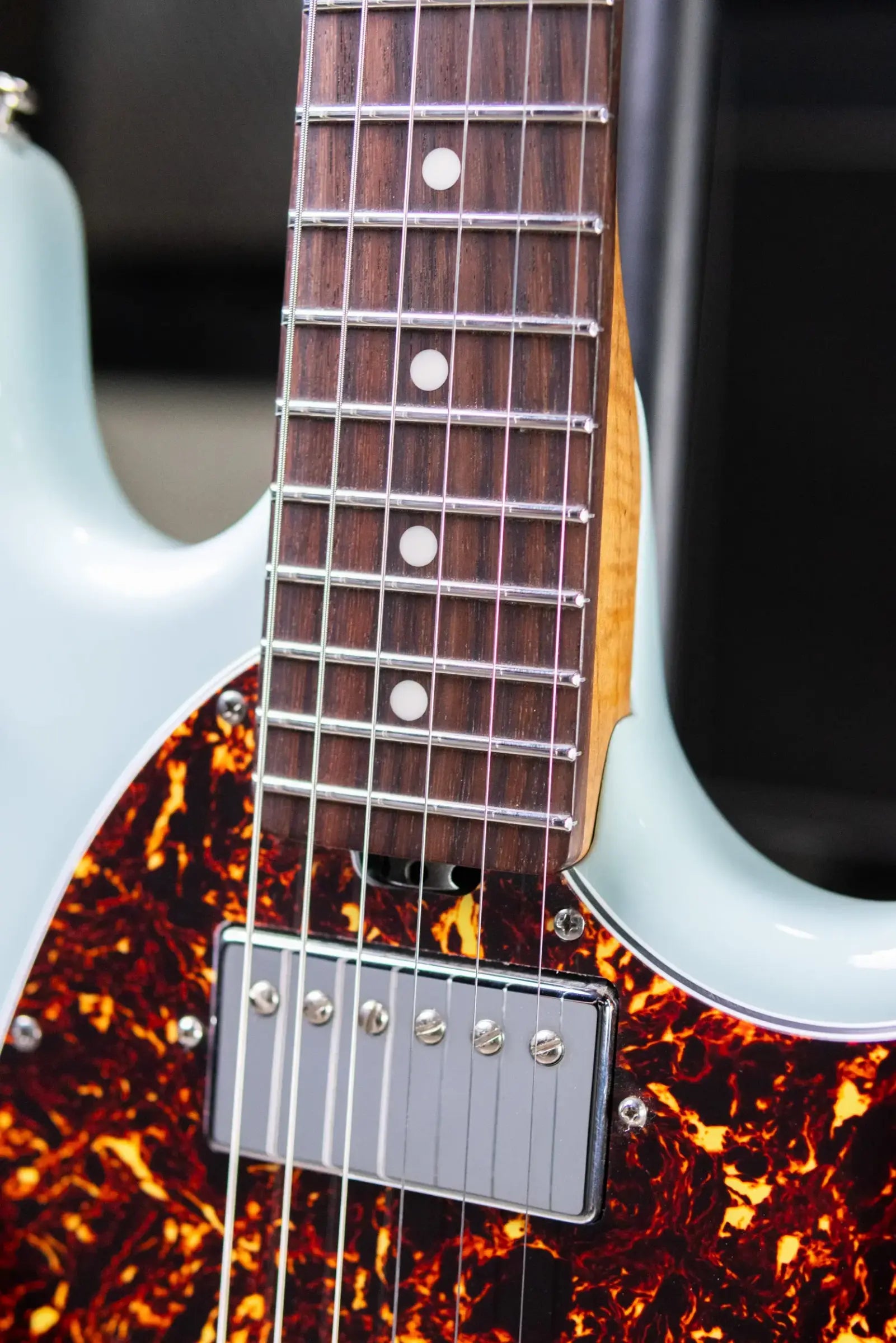 Ernie Ball Music Man StingRay RS Electric Guitar - Powder Blue with Mono Case - Used