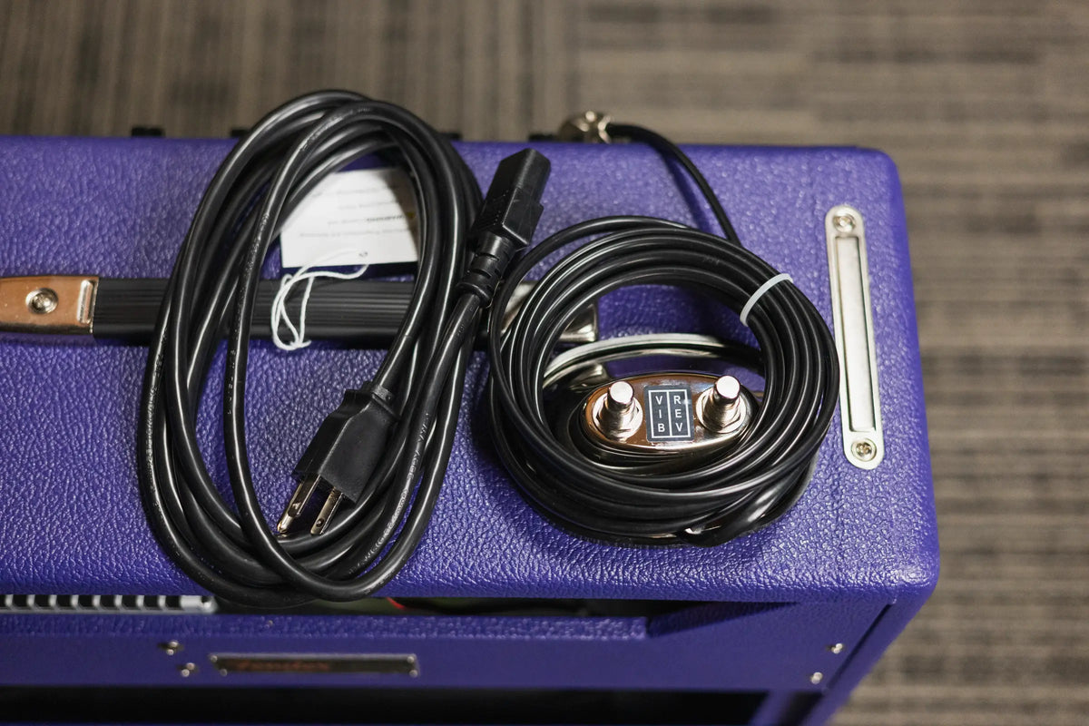 Fender '65 Princeton Reverb - Plum Greenback 120V - Floor Model Demo