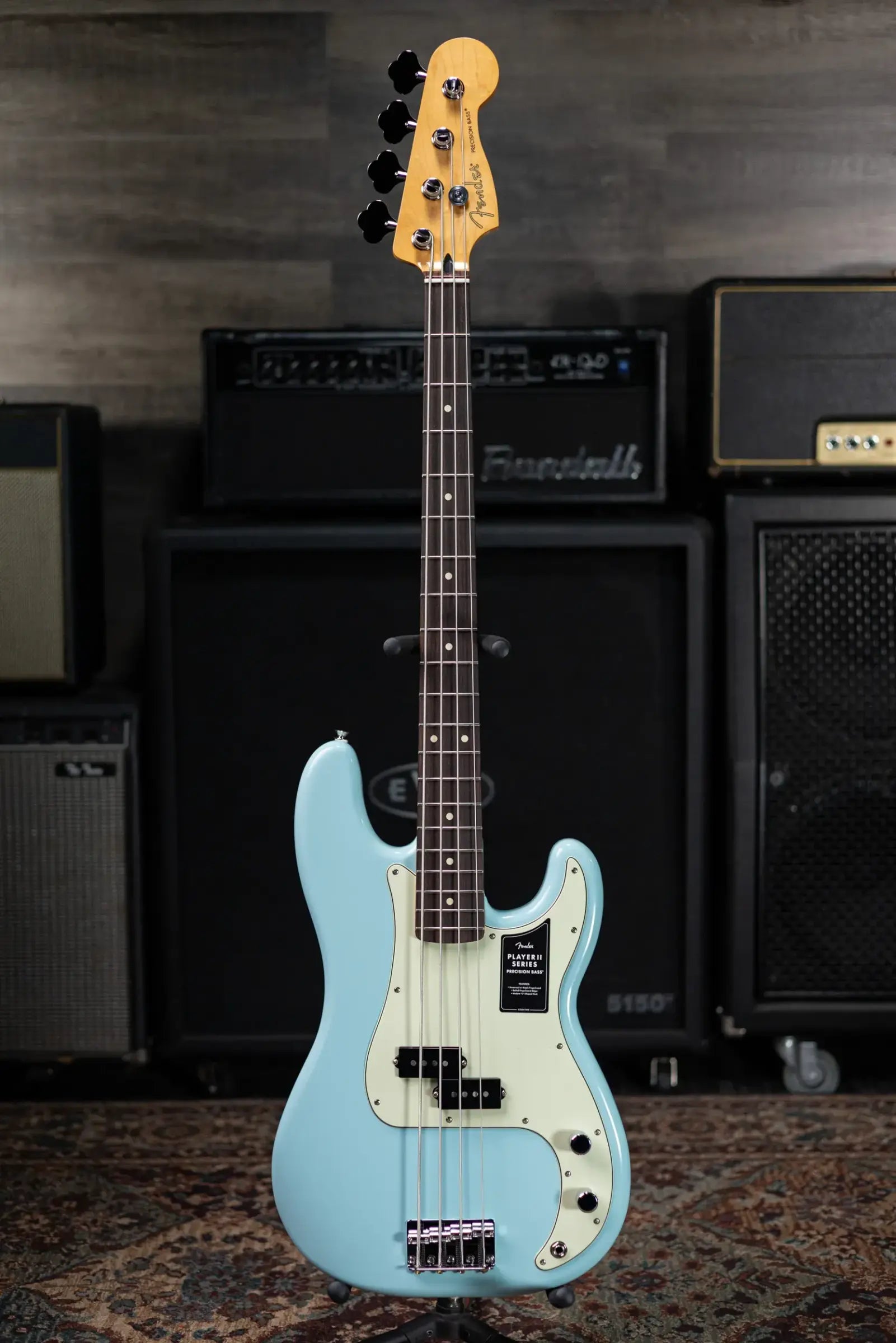 Fender 75th Anniversary Player II Precision Bass - Daphne Blue