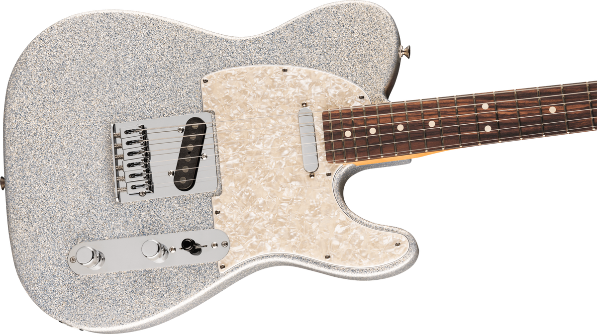 Fender 75th Anniversary Player II Telecaster Electric Guitar - Diamond Dust Sparkle with Gig Bag