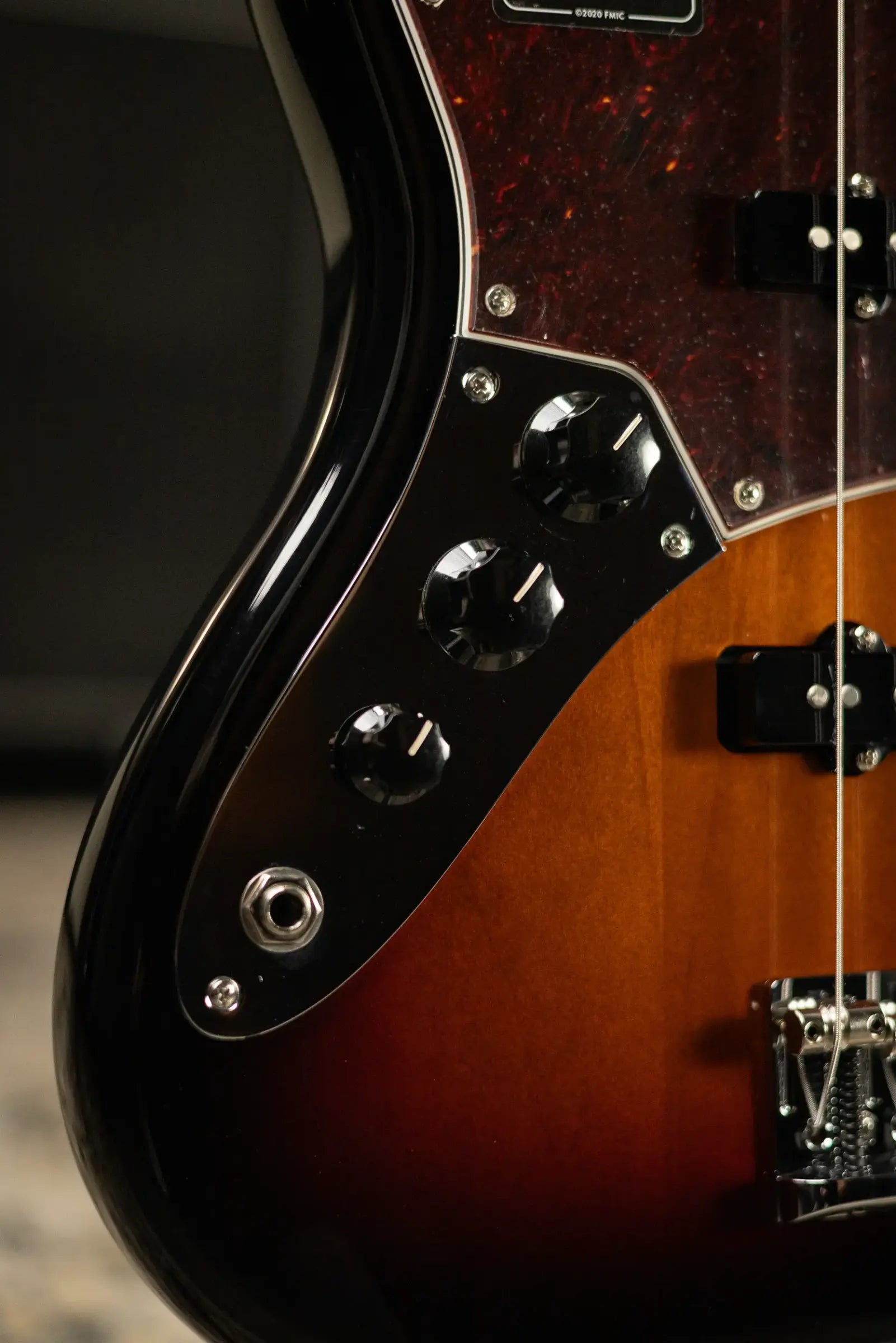 Fender American Professional II Left-Handed Jazz Bass - 3-Color Sunburst with Hardshell Case