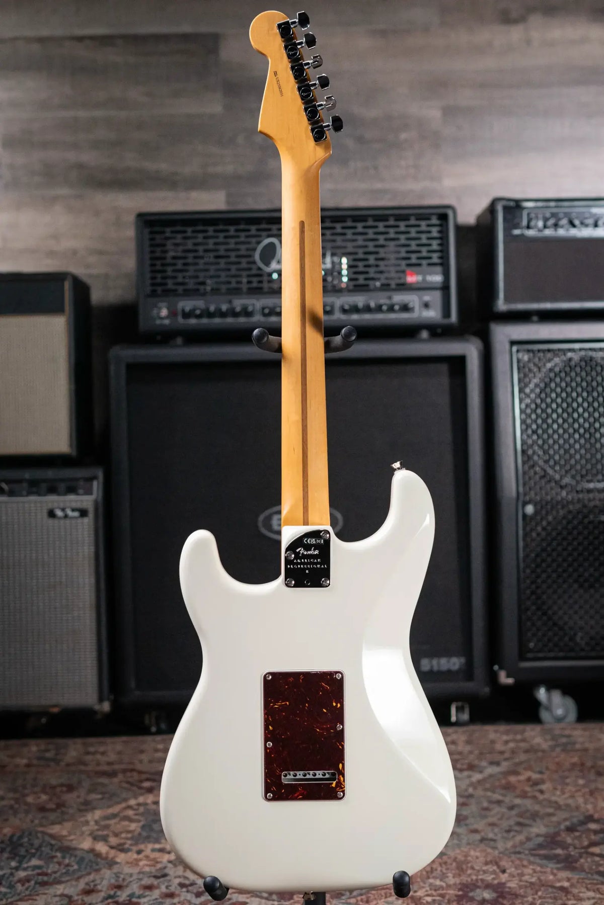 Fender American Professional II Stratocaster Electric Guitar - Olympic White with Hardshell Case - Demo