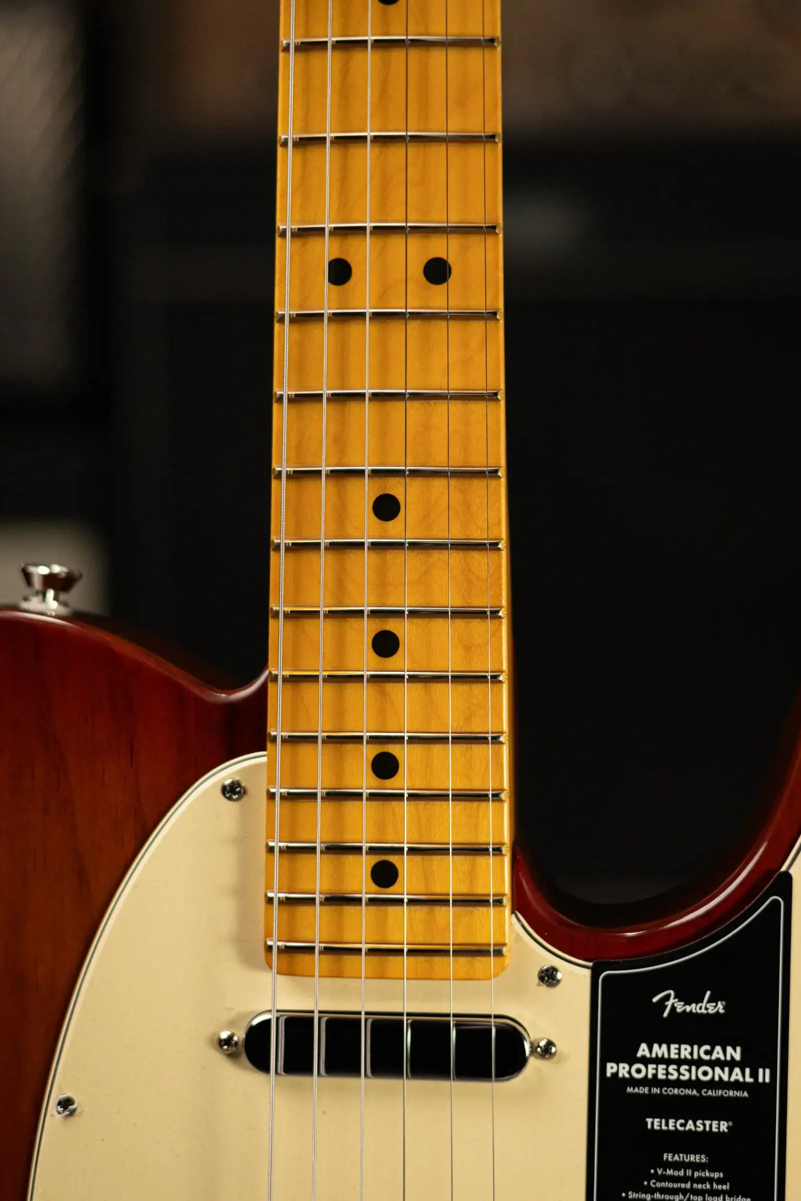 Fender American Professional II Telecaster Electric Guitar - Sienna Sunburst with Hardshell Case