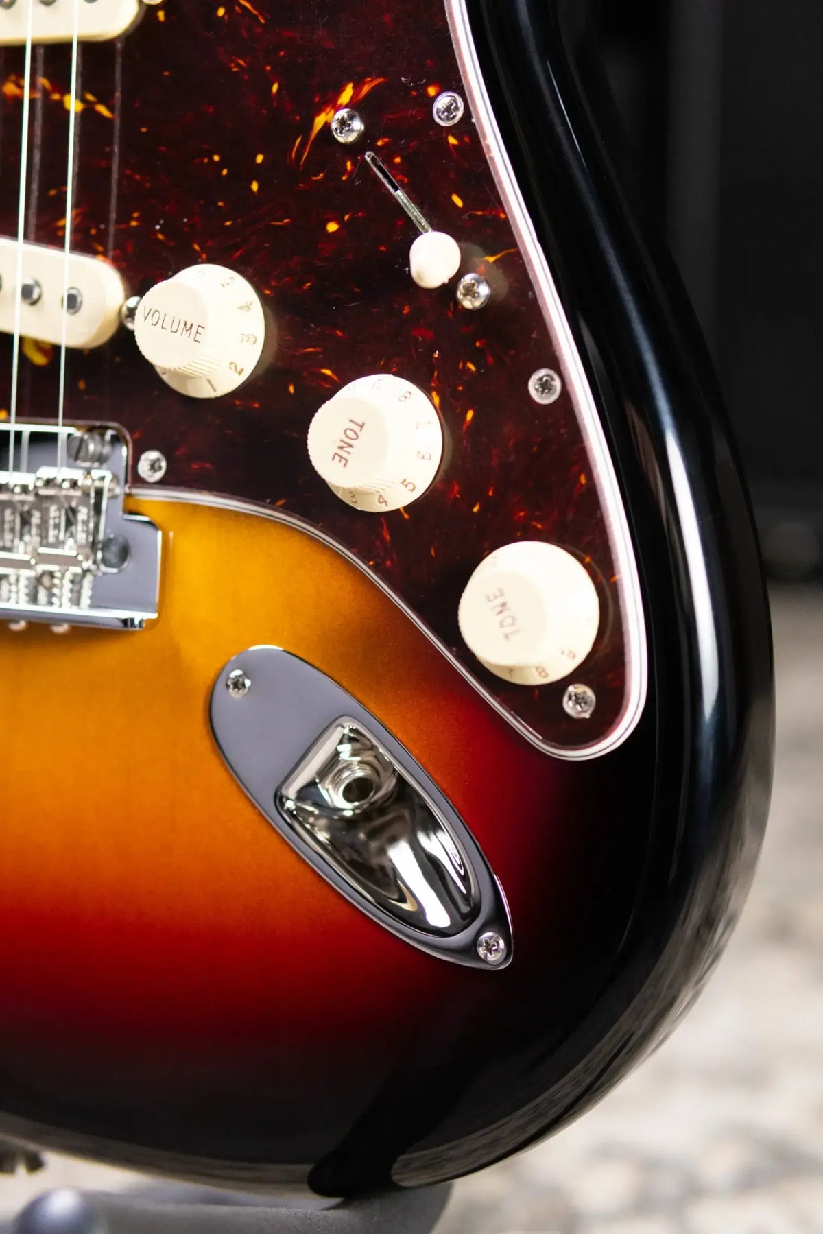 Fender American Professional Stratocaster Electric Guitar - 3-Color Sunburst with Hardshell Case