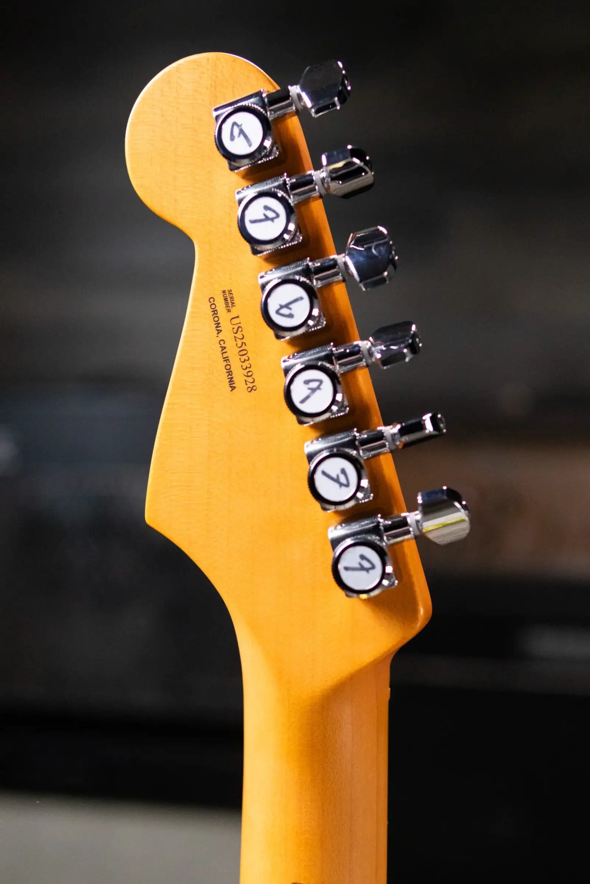 Fender American Ultra II Stratocaster HSS Electric Guitar - Solar Flare with Hardshell Case - Demo