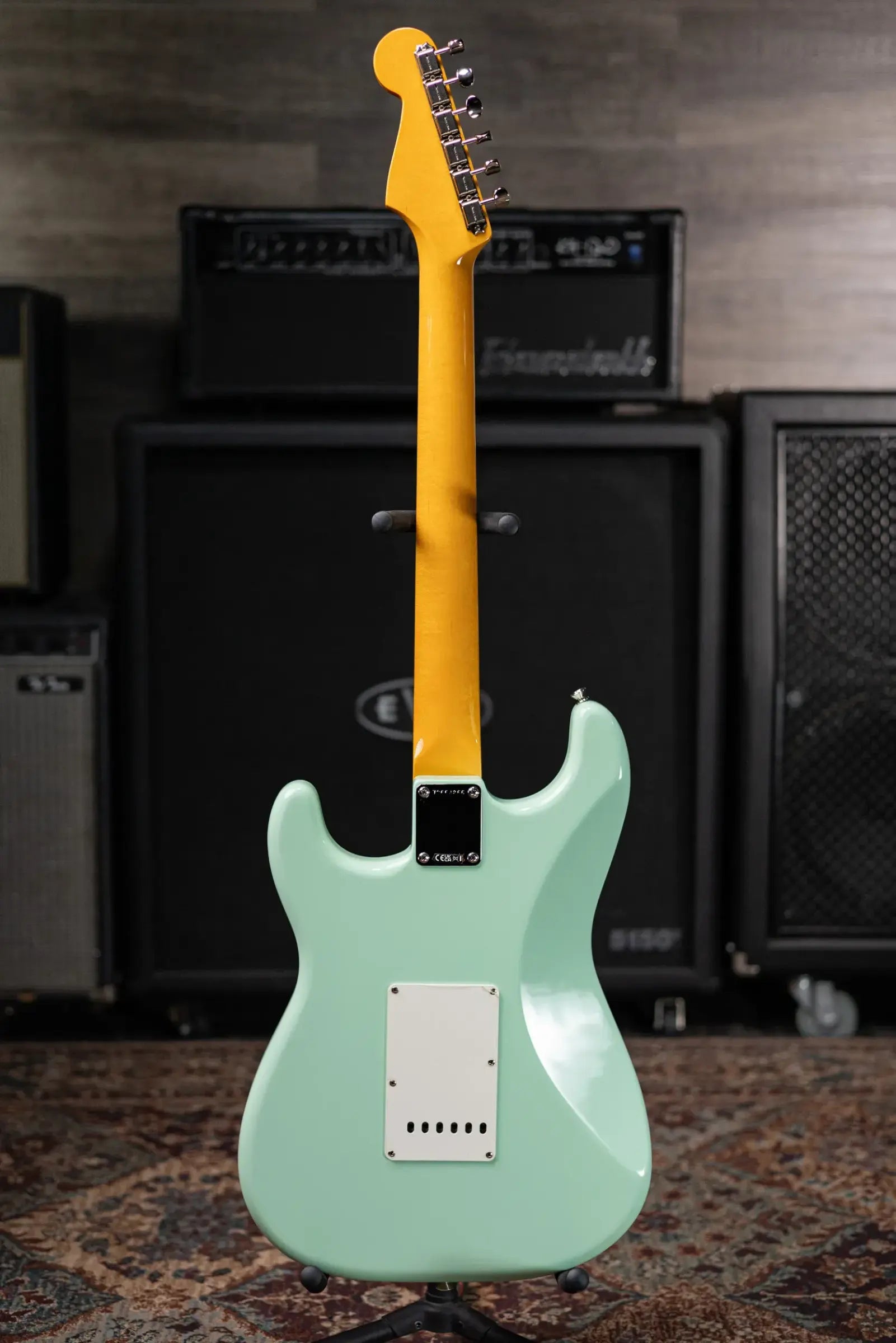 Fender American Vintage II 1961 Stratocaster Electric Guitar - Surf Green with Hardshell Case