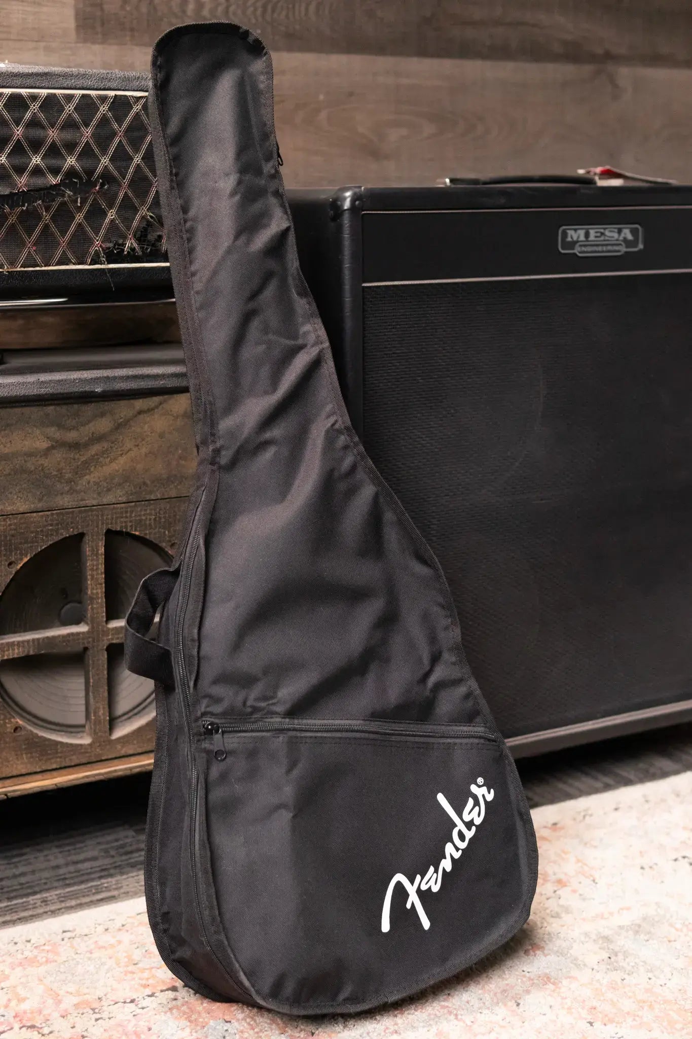 Fender California Standard Redondo Mini Acoustic Guitar - Fiesta Red with Gig Bag