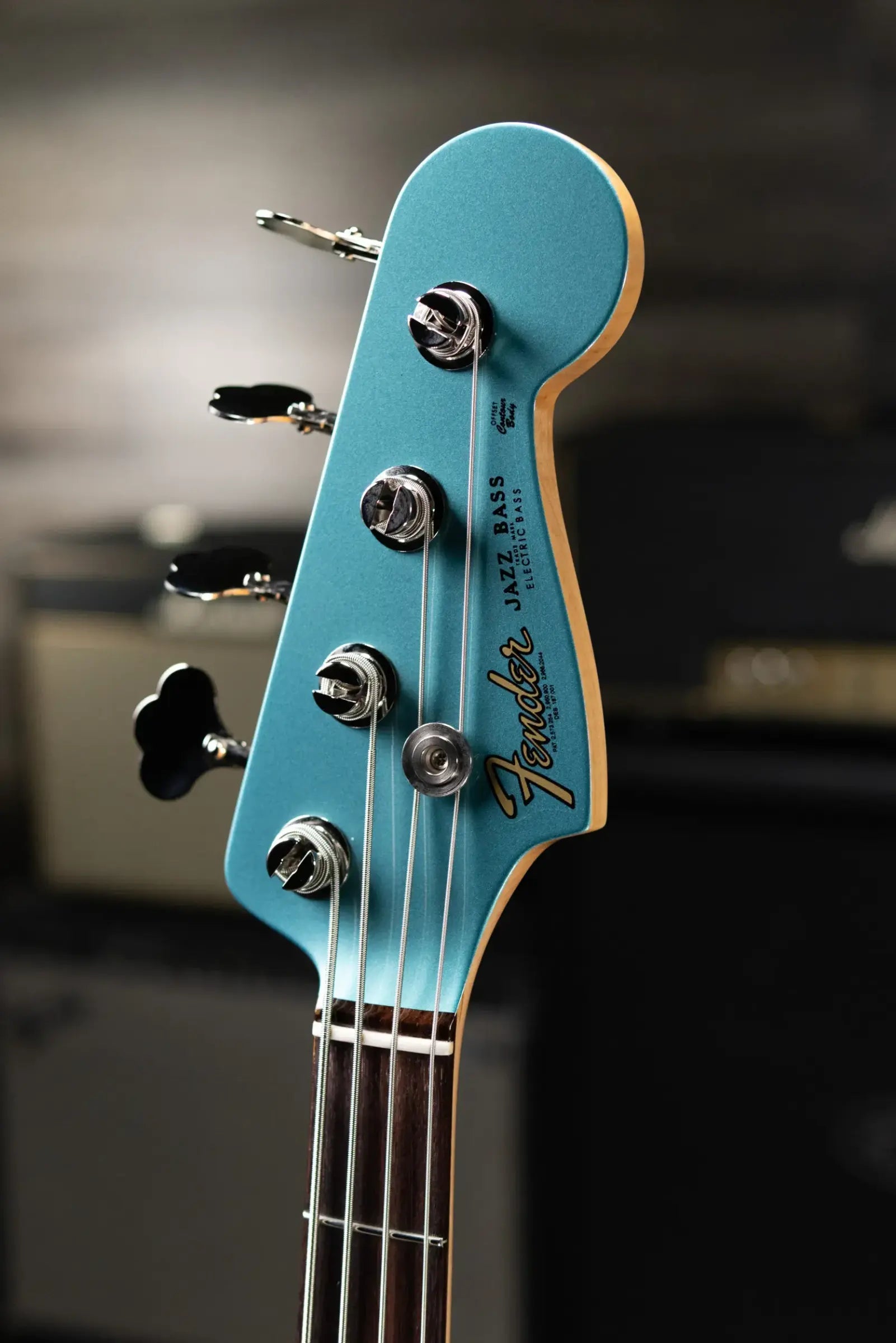 Fender Custom Shop 1964 Jazz Bass NOS - Teal Green Metallic with Hardshell Case